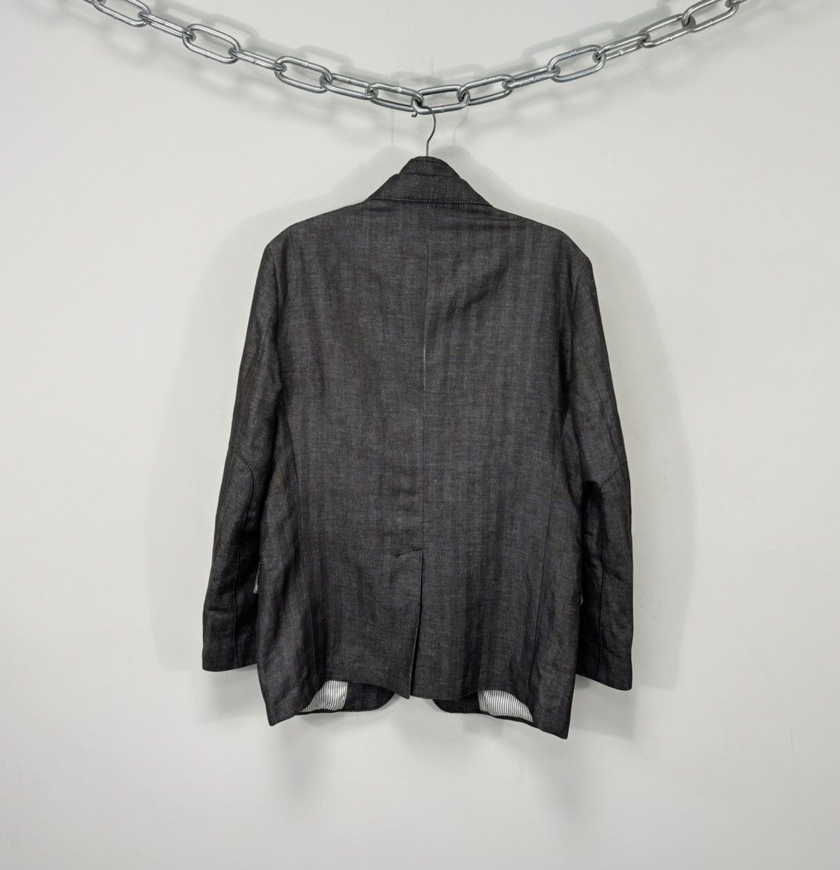 Corneliani Corneliani ID Men’s Double Cotton Linen Blazer Sport Jacket Size US M / EU 48-50 / 2 - 4 Thumbnail