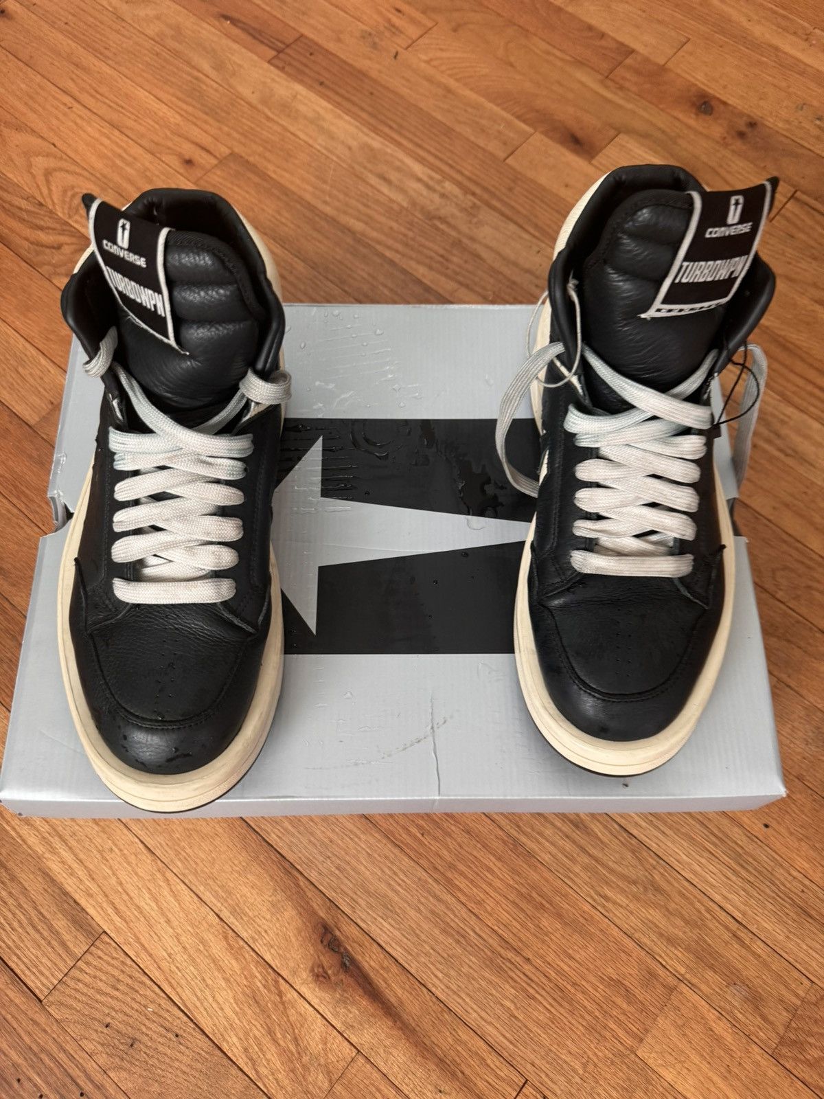 Rick Owens Drkshdw Rick Owen Converse Size US 10.5 / EU 43-44 - 2 Thumbnail