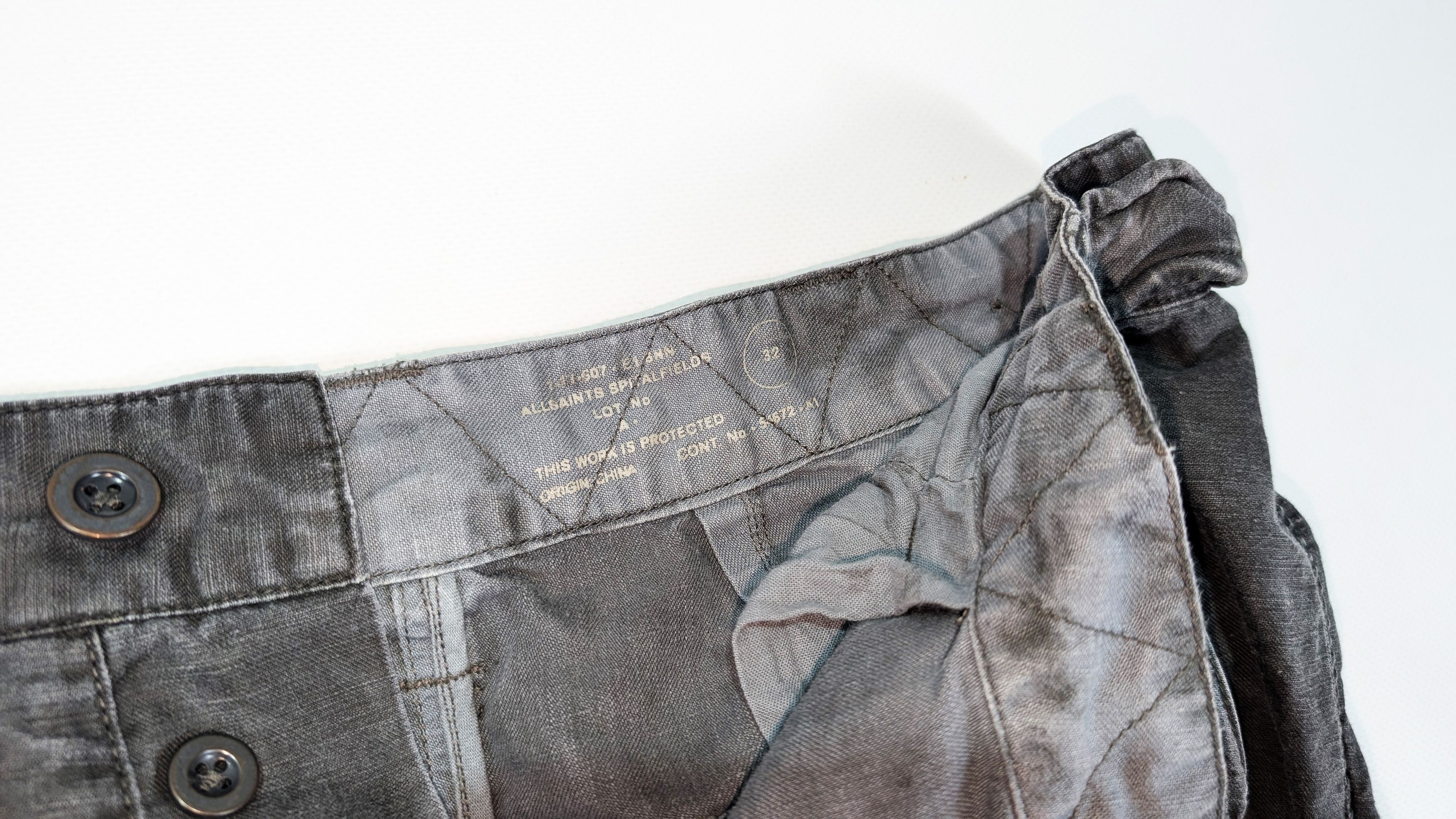 Allsaints Allsaints Infantry Linen Cotton Cargo Military Pants Size 32 Size US 32 / EU 48 - 5 Thumbnail
