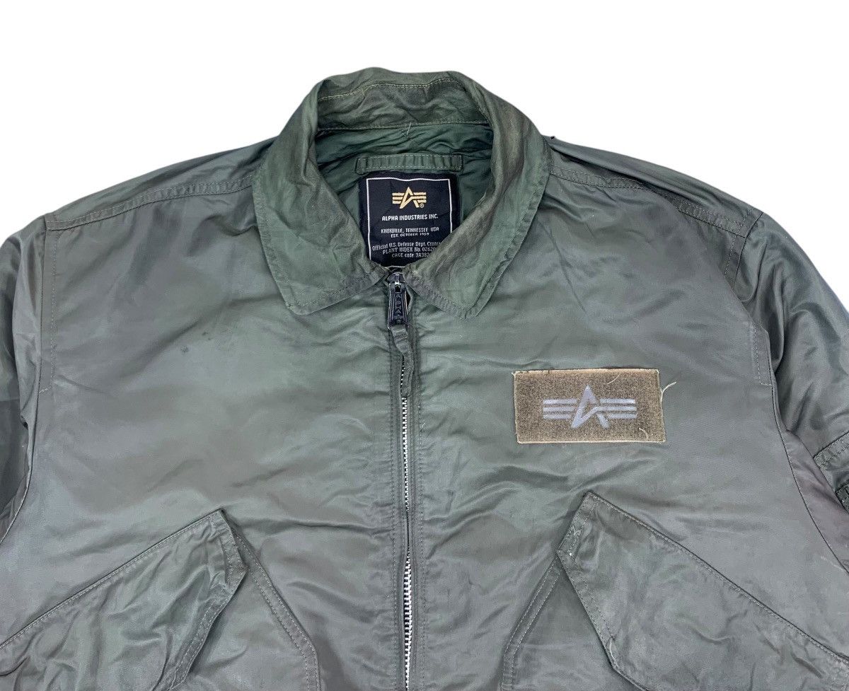 Alpha Industries VINTAGE ALPHA INDUSTRIES FLIGHT BOMBER JACKET Size US L / EU 52-54 / 3 - 3 Thumbnail