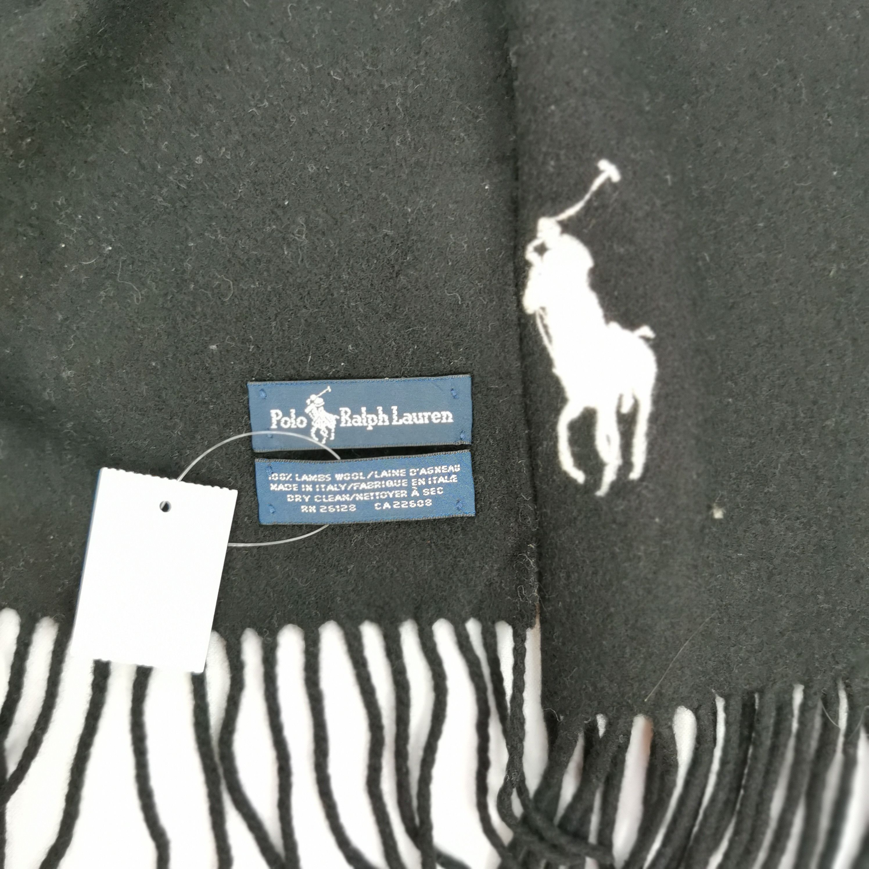 Polo Ralph Lauren Vintage Polo Ralph Lauren Scarf Muffler Wool Scarves Size ONE SIZE - 4 Thumbnail