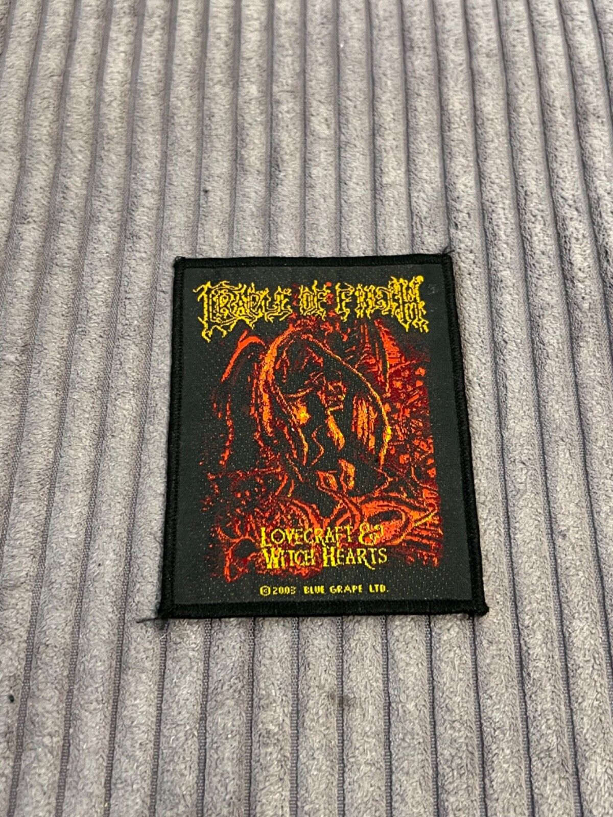 Band Tees 2003 Vintage Cradle Of Filth Lovecraft Metal Small Patch Size ONE SIZE - 1 Preview
