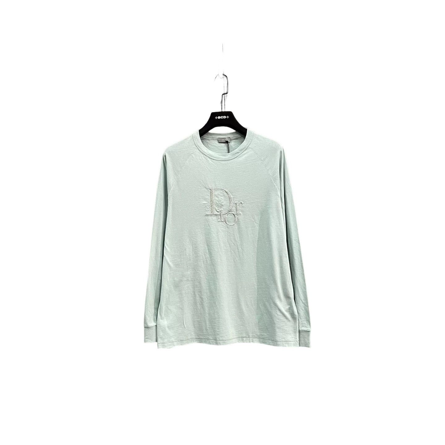 Dior Dior Embroidered Logo Long Sleeve T-Shirt Size S Size US S / EU 44-46 / 1 - 1 Thumbnail