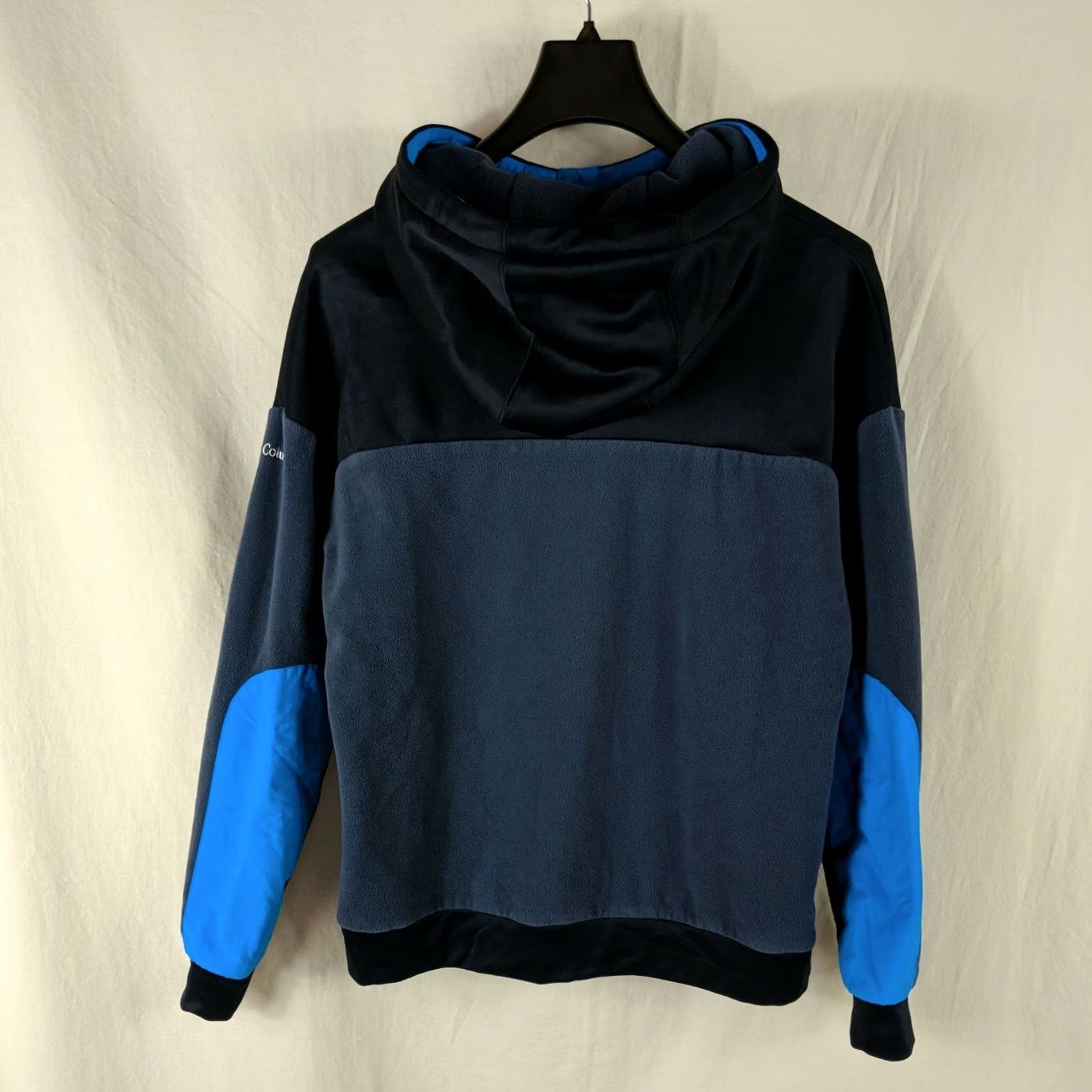 KangaROOS Columbia Hoodie Jacket Womens L Blue pullover with kangaroo pocket spellout Jacket Womens L Blue Pockets Logo Casual Outdoor Fall Winter Spring Short Size L / US 10 / IT 46 - 7 Thumbnail