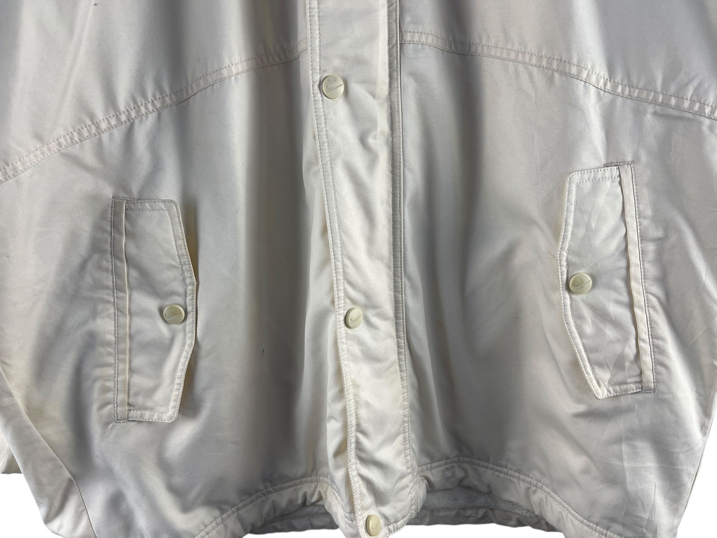 Nike Vintage Nike Big Swoosh Hooded Windbreaker Jacket Size US M / EU 48-50 / 2 - 10 Thumbnail