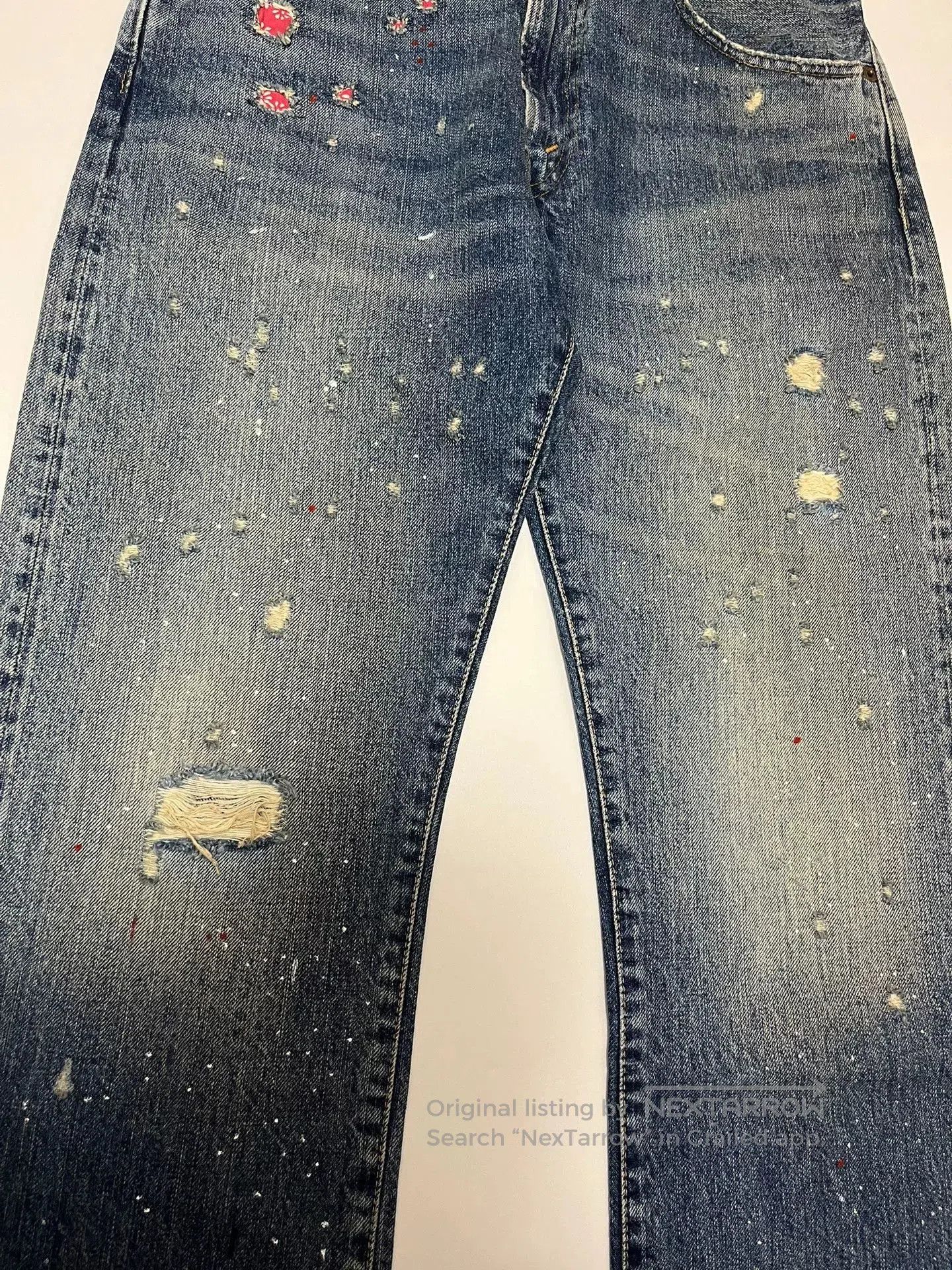 Levi's vintage distressed denim jeans by levi's. Size US 31 - 3 Thumbnail