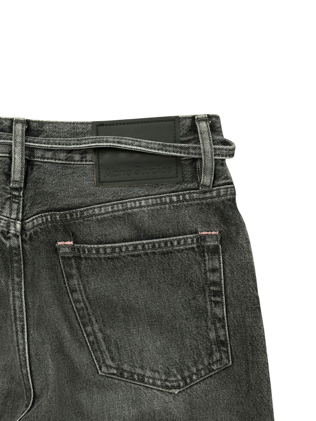 Acne Studios Acne Studios 1991 Toj Ash Black Wide Leg Baggy Jeans Size US 30 / EU 46 - 4 Thumbnail