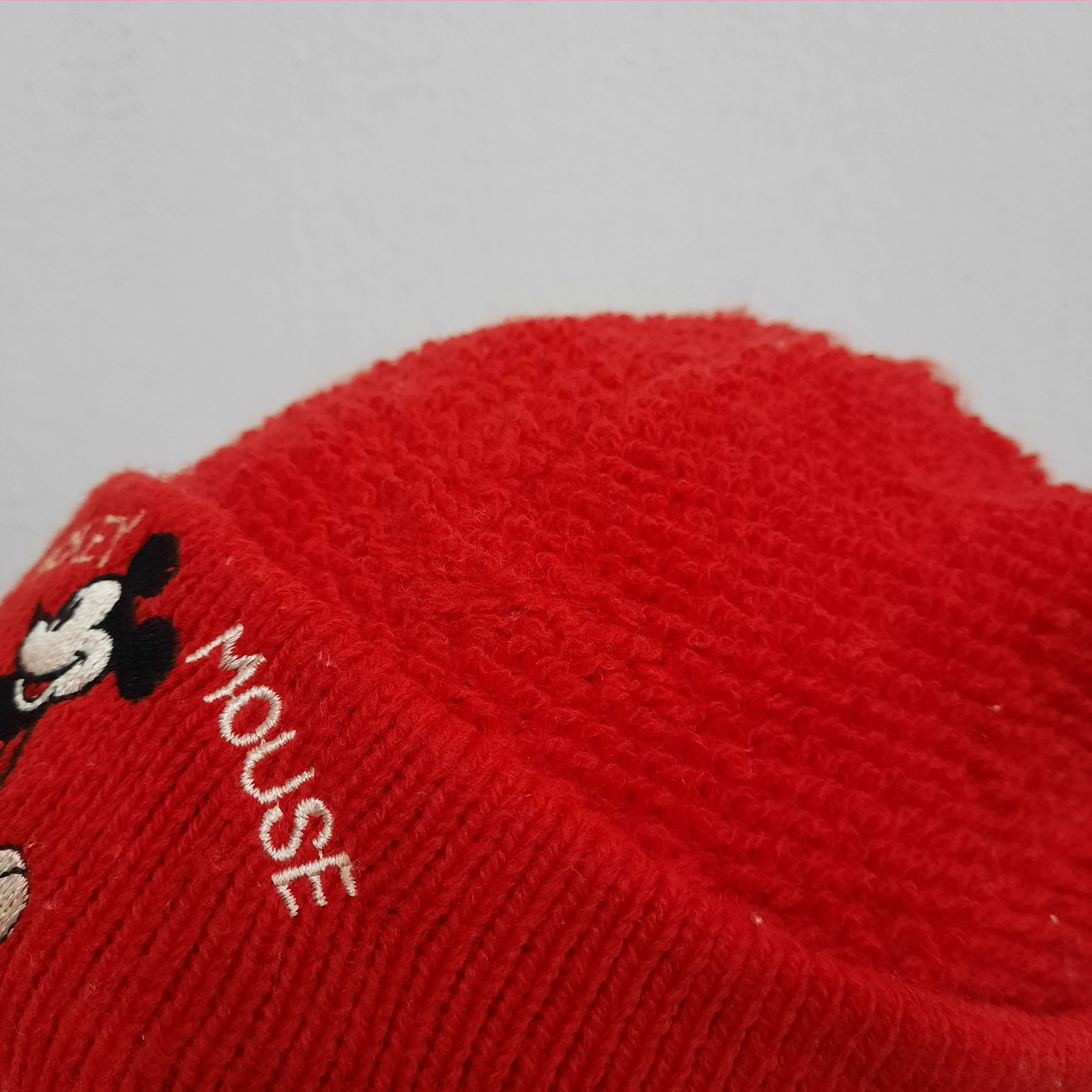 Mickey Mouse 🌟 Vintage disney mickey mouse character cartoon beanie hat Size ONE SIZE - 3 Thumbnail