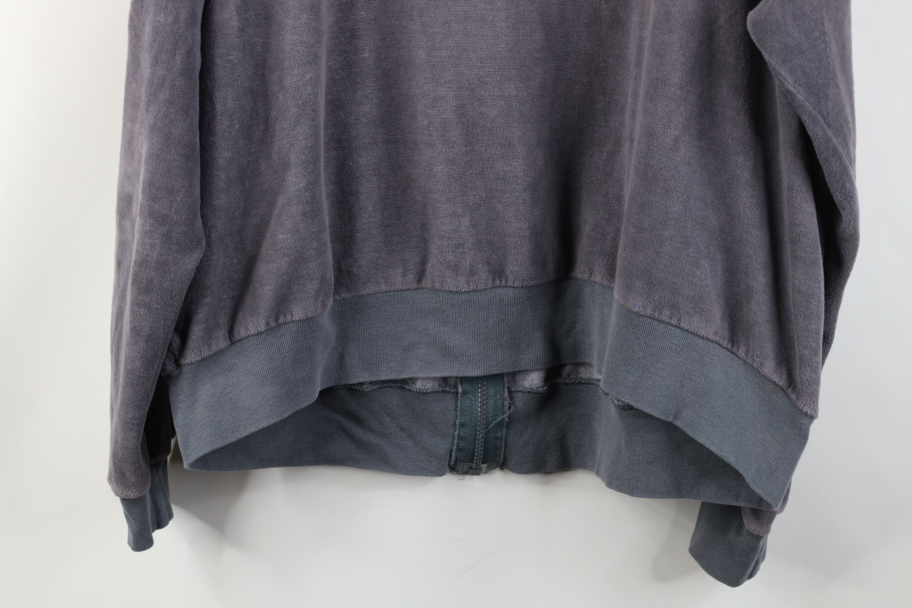 Vintage Vintage 70s Streetwear Boxy Fit Velour Track Jacket USA Size US XL / EU 56 / 4 - 13 Thumbnail