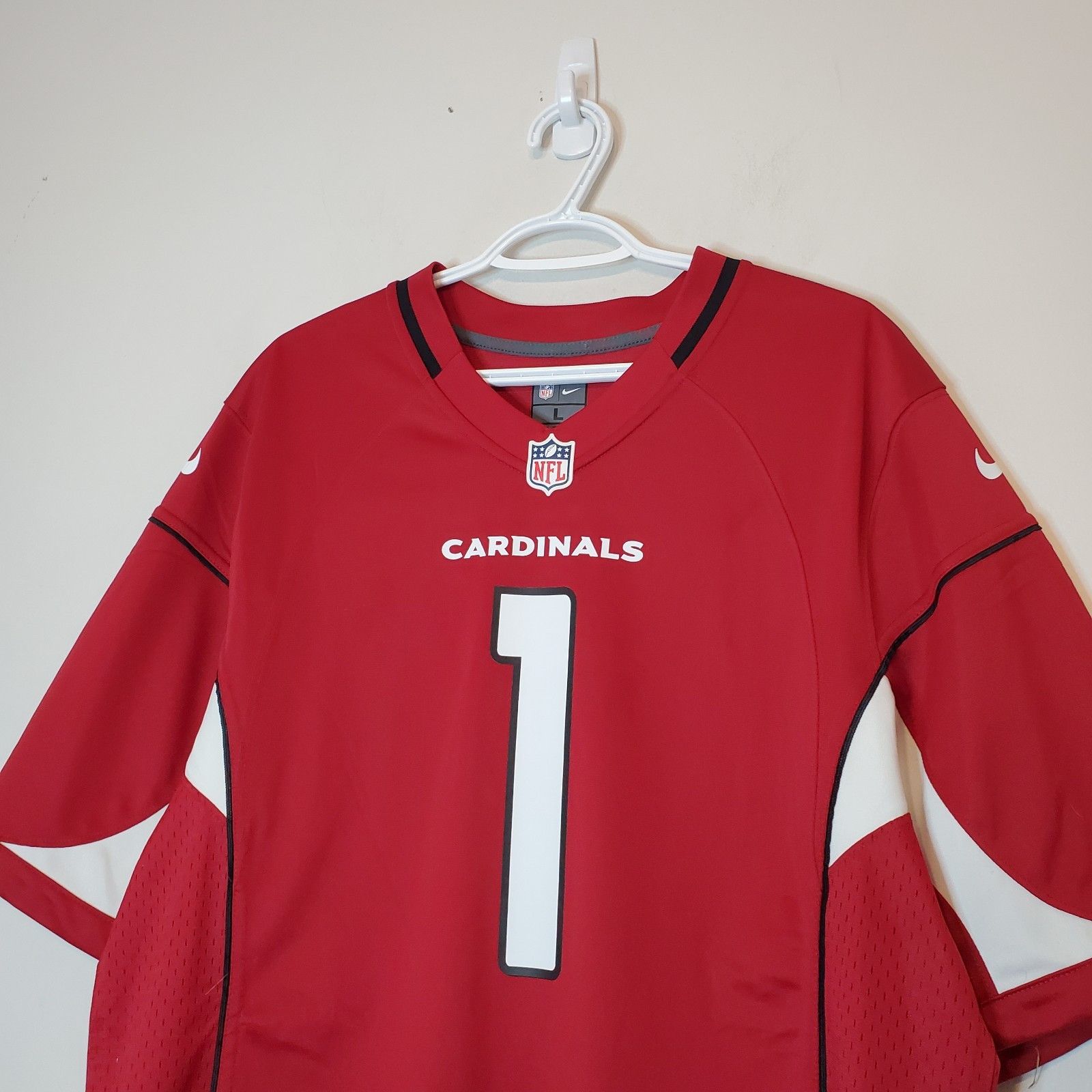 Nike Arizona Cardinals Kyler Murray #1 Nike NFL Jersey Red Size L Size US L / EU 52-54 / 3 - 3 Thumbnail