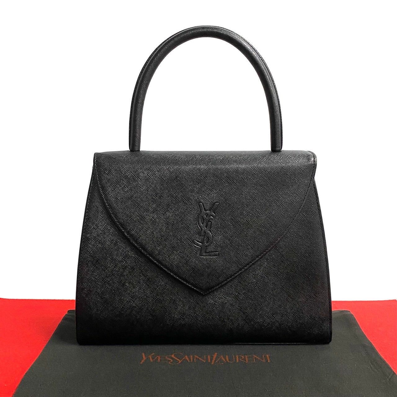 Yves Saint Laurent Yves Saint Laurent Handbag Black Leather Size ONE SIZE - 1 Thumbnail