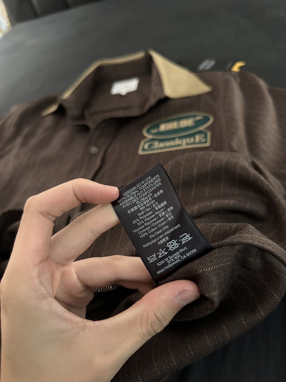 Rhude Rhude Brown Mechanic shirt Size US M / EU 48-50 / 2 - 5 Thumbnail