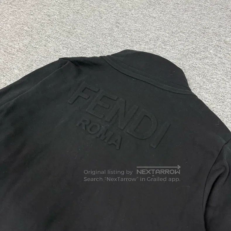 Fendi Fendi Back embossed letter logo casual zipper jacket Size US L / EU 52-54 / 3 - 3 Thumbnail