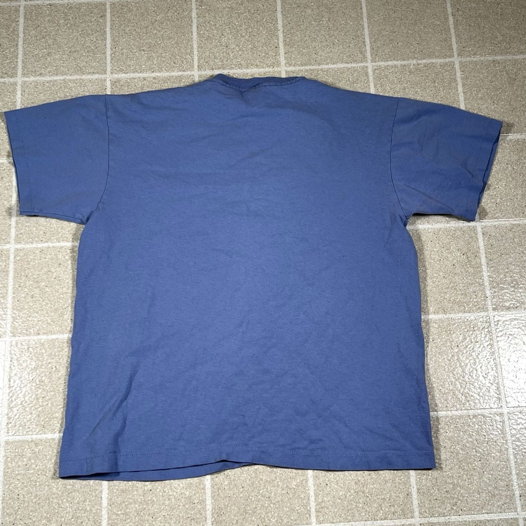 Anvil VINTAGE Cape Cod T-shirt BLUE Beach Florida Made In USA Single Stitch Tee 90s Sz L Mens Size US L / EU 52-54 / 3 - 4 Thumbnail