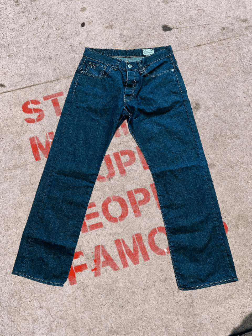 G-Star G STAR Men’s Vintage Wash Jeans Regular Fit Size US 30 / EU 46 - 1 Thumbnail