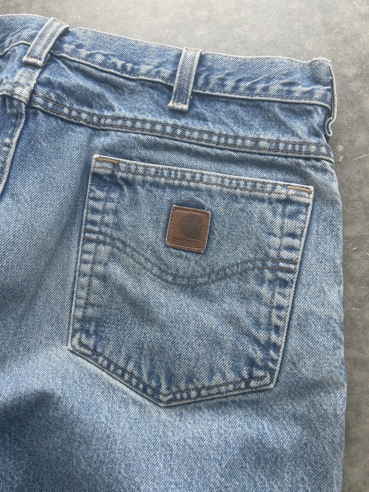 Carhartt × Vintage Vintage Y2K Carhartt Denim Jeans 36x30 Size US 36 / EU 52 - 8 Thumbnail