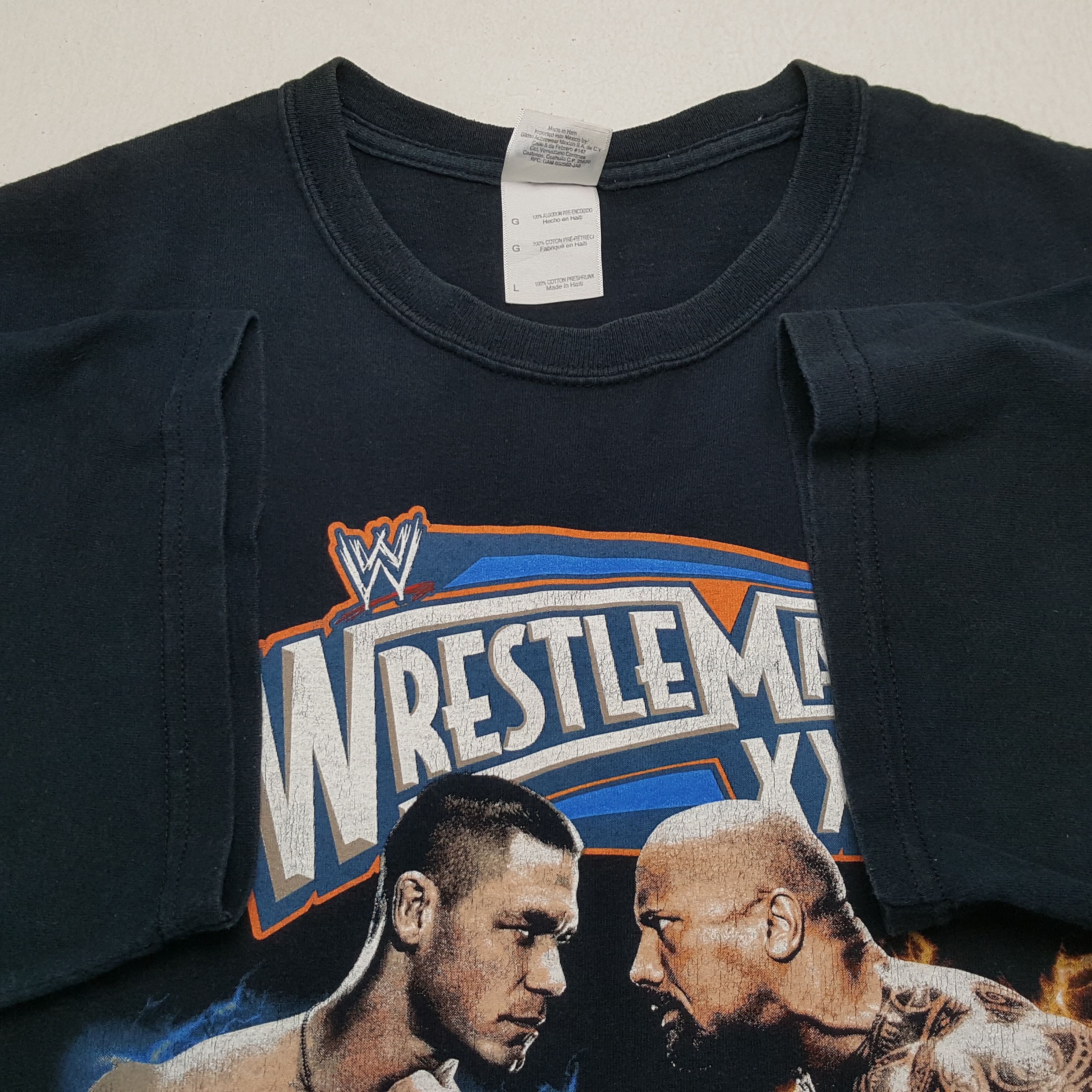 Vintage × WWE Vintage JOHN CENA x THE ROCK WWF American Wrestling T-Shirts Size US L / EU 52-54 / 3 - 5 Thumbnail