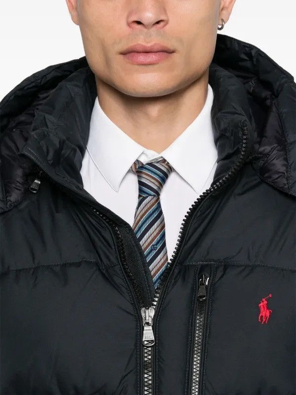 Polo Ralph Lauren 🇺🇸❗️NEW Ralph Lauren Hooded Down Puffer Black El Cap Jacket Size US XL / EU 56 / 4 - 5 Thumbnail