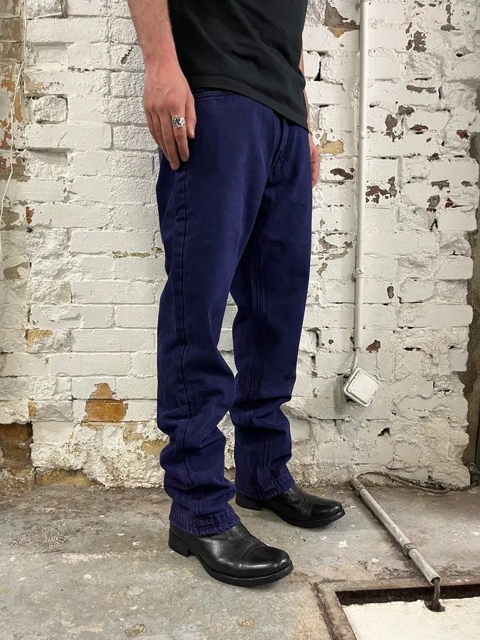 Y/Project Y-Project Double Layering Purple Denim Jeans Size US 34 / EU 50 - 3 Thumbnail