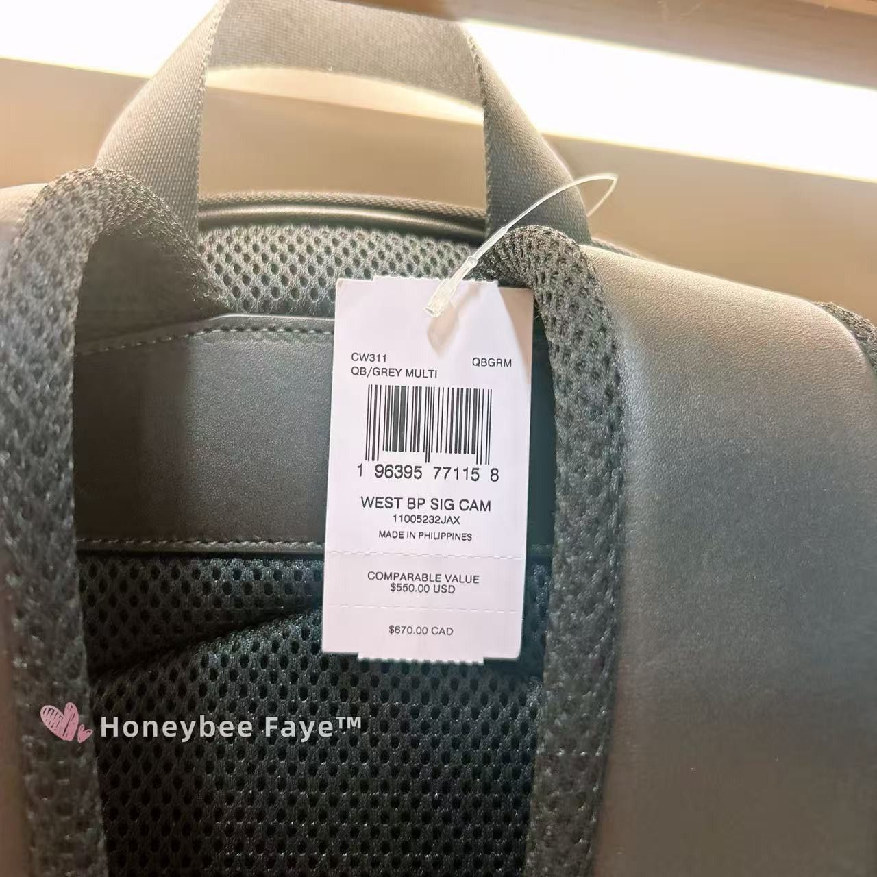 Coach West Backpack In Signature Camo Print CW311 Size ONE SIZE - 4 Thumbnail
