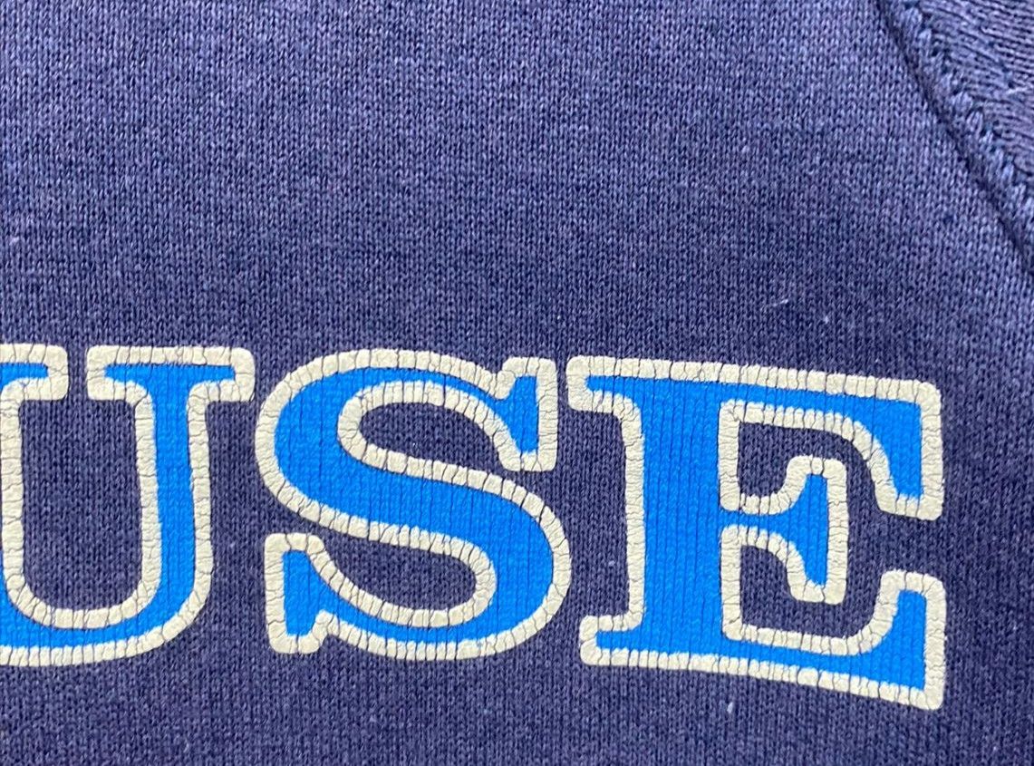 Russell Athletic Vintage 90s Syracuse University Founded Sweatshirt Size US L / EU 52-54 / 3 - 3 Thumbnail