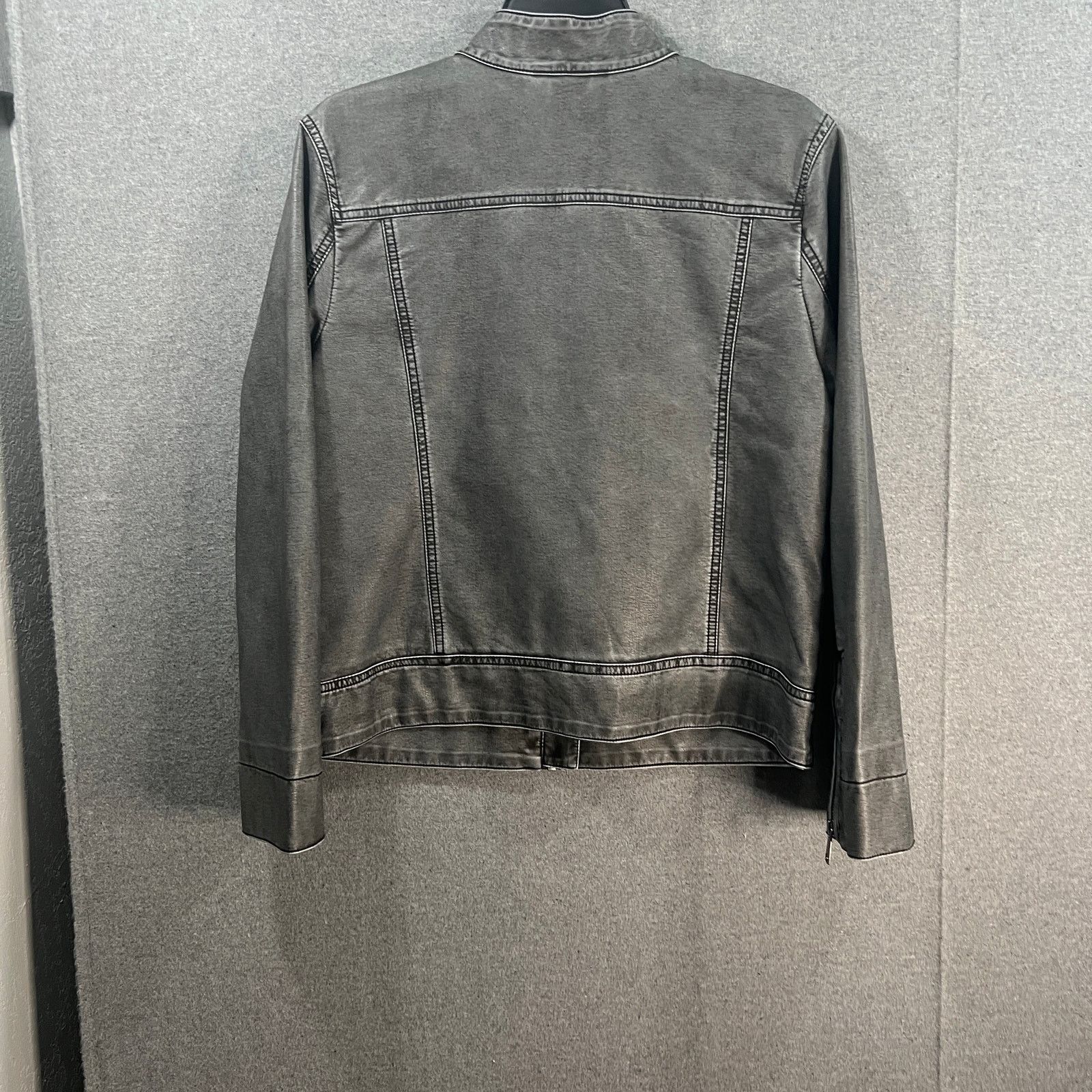 Other Arizona Womens Faux Leather Lightweight Motorcycle Size M / US 6-8 / IT 42-44 - 3 Thumbnail