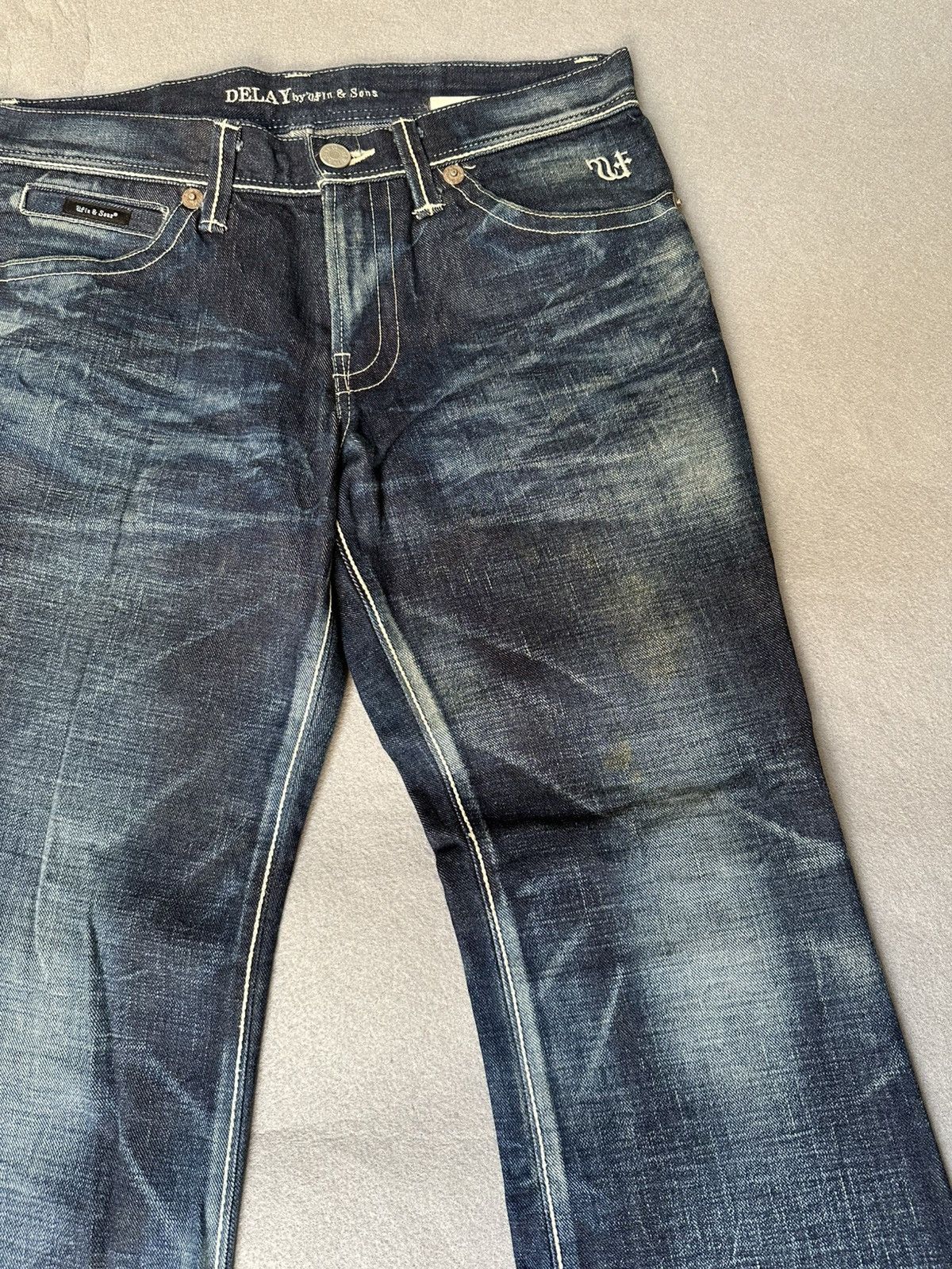 Japanese Brand FLARE Delay By Ufin & Son Japan Denim Size US 32 / EU 48 - 8 Thumbnail