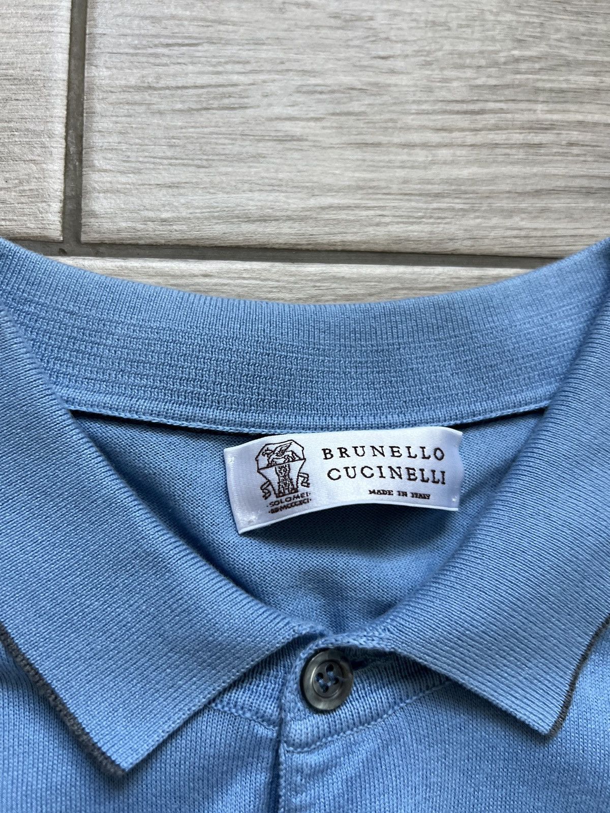 Brunello Cucinelli RARE Luxury Brunello Cucinelli T-Shirt Size US L / EU 52-54 / 3 - 7 Thumbnail