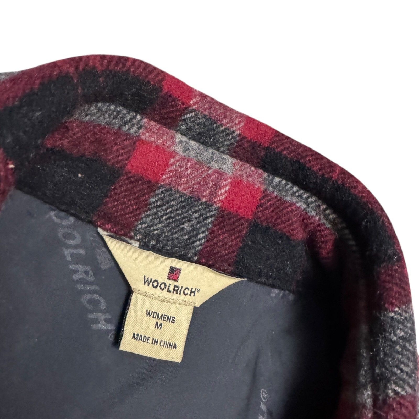 Woolrich Woolen Mills WOOLRICH Plaid Wool Business Casual PeaCoat Jacket Medium Size M / US 6-8 / IT 42-44 - 3 Thumbnail