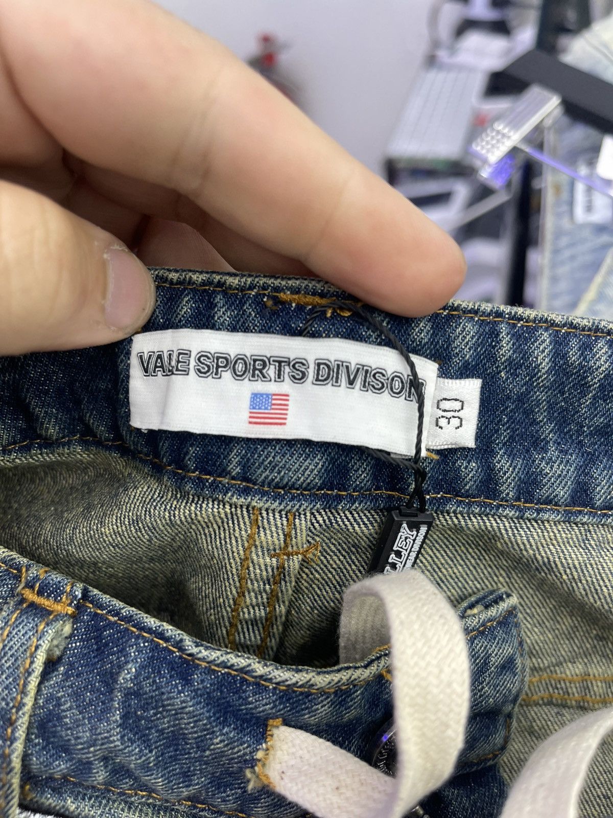 Vale Vale 1980 denim short blue Size US 30 / EU 46 - 3 Thumbnail