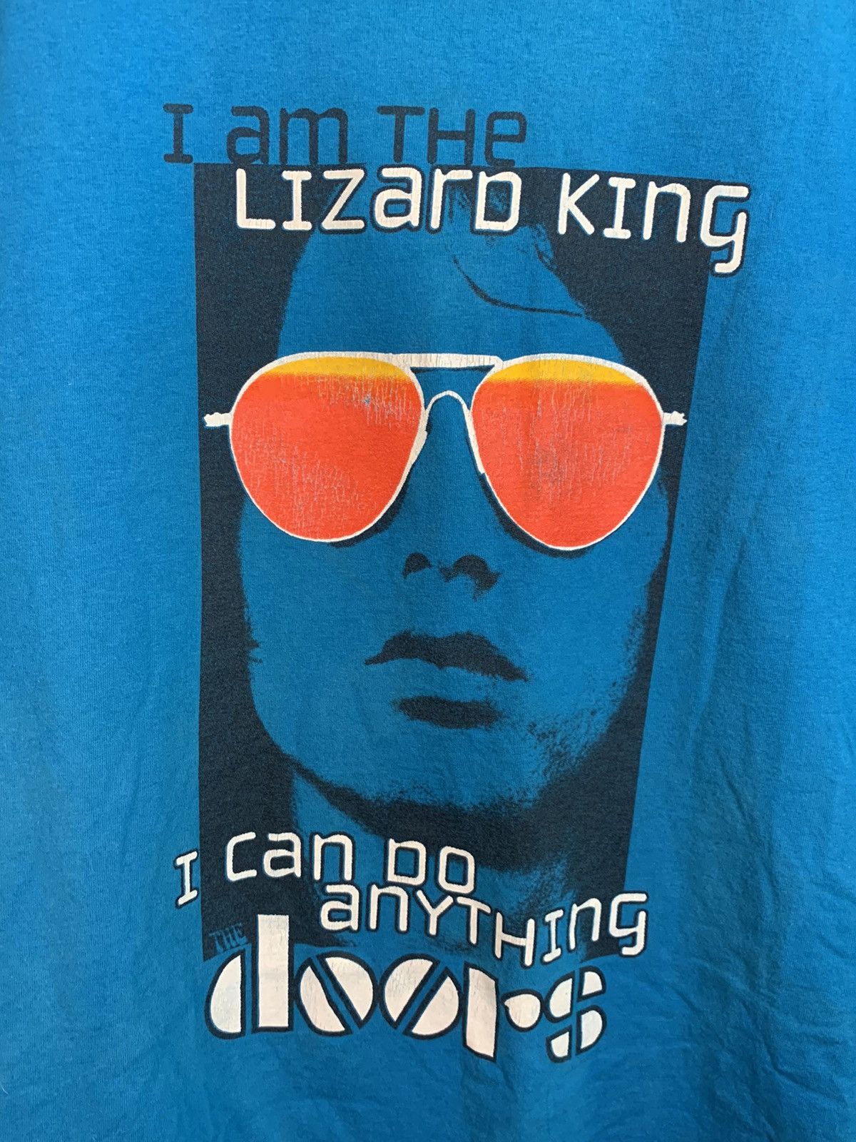 Band Tees × Vintage *RARE* Vintage The Doors Jim Morrison Lizard King Band Shirt Size US XXL / EU 58 / 5 - 2 Thumbnail