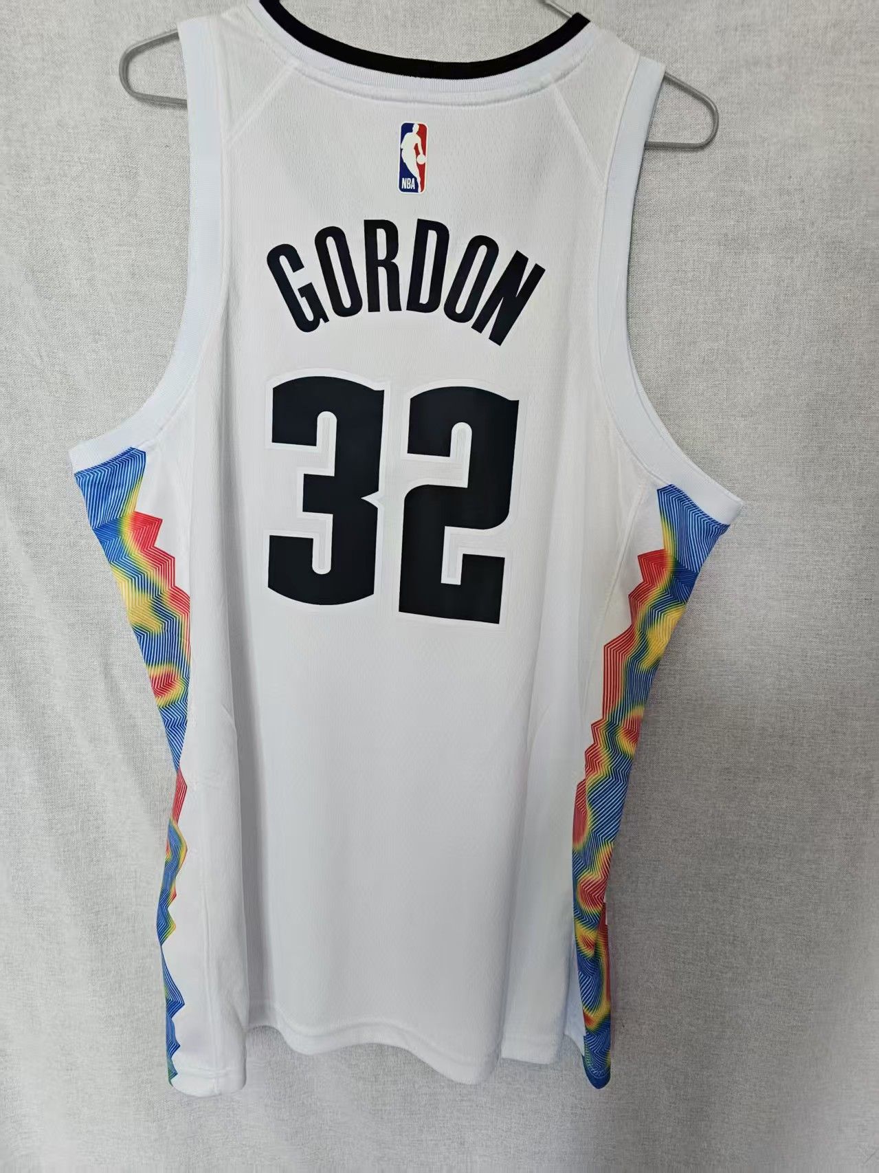 NBA Denver Nuggets 32 Aaron Gordon Jersey White Size US M / EU 48-50 / 2 - 1 Thumbnail