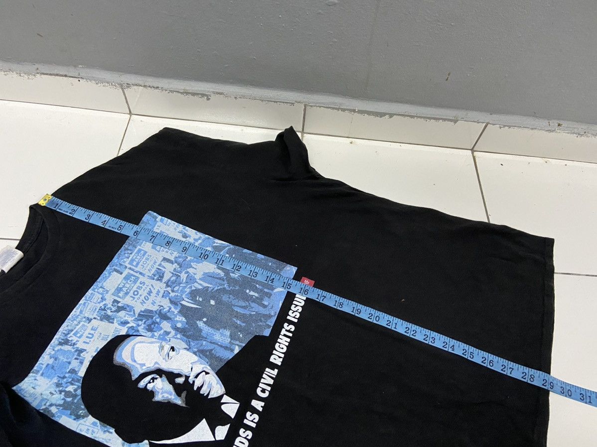 Civil Regime DR MARTIN LUTHER KING AIDS IS A CIVIL RIGHT ISSUE TEE SHIRT Size US XXL / EU 58 / 5 - 13 Thumbnail