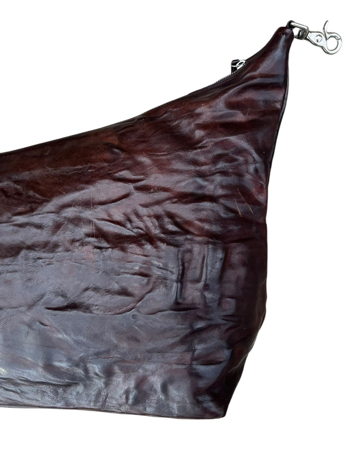 Vintage Vintage Handmade Daniel & Bob Patina Jerkin Leather Big Bag Size ONE SIZE - 9 Thumbnail