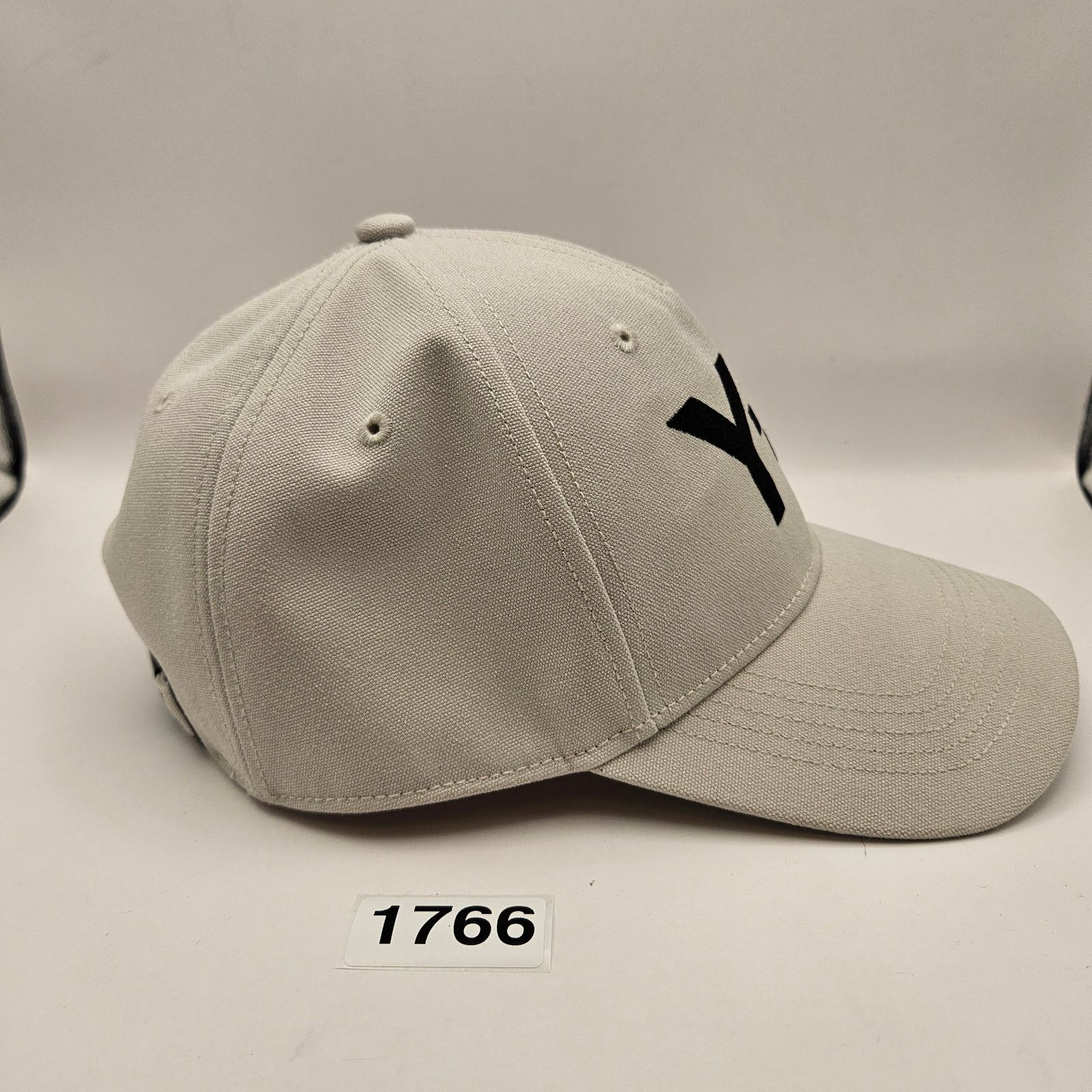 Y-3 ADIDAS X Y-3 YOHJI YAMAMOTO WHITE ADJUSTABLE BASEBALL HAT Size ONE SIZE - 5 Thumbnail