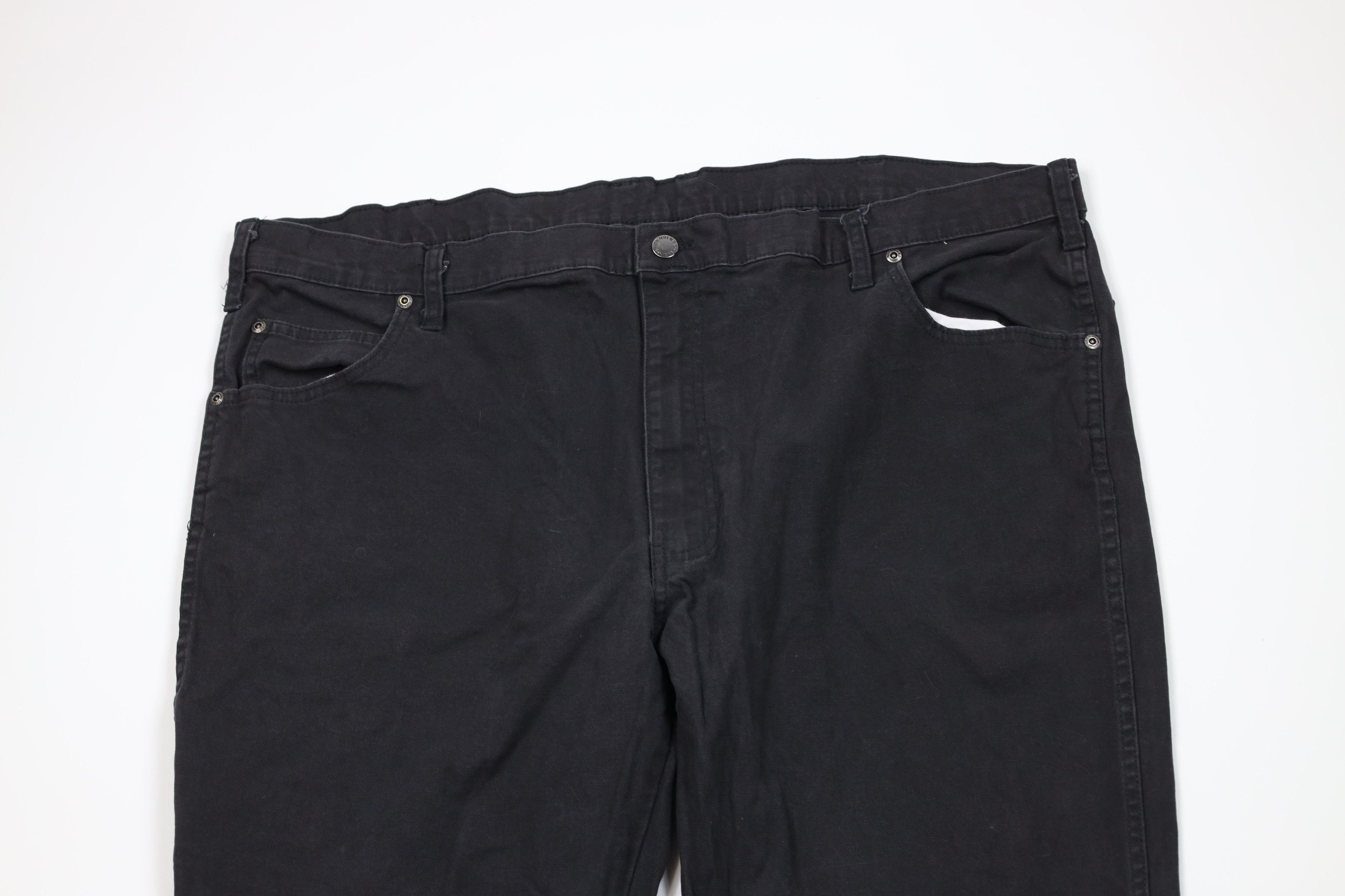 Dickies Vintage Y2K Dickies Stretch Wide Leg Canvas Dungaree Pants Size US 42 / EU 58 - 2 Thumbnail