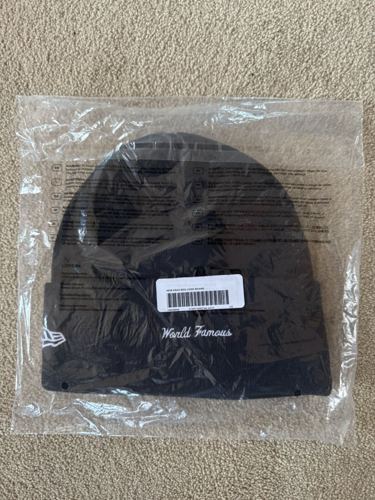 Supreme FW25 Supreme New Era Box Logo Beanie Size ONE SIZE - 2 Thumbnail
