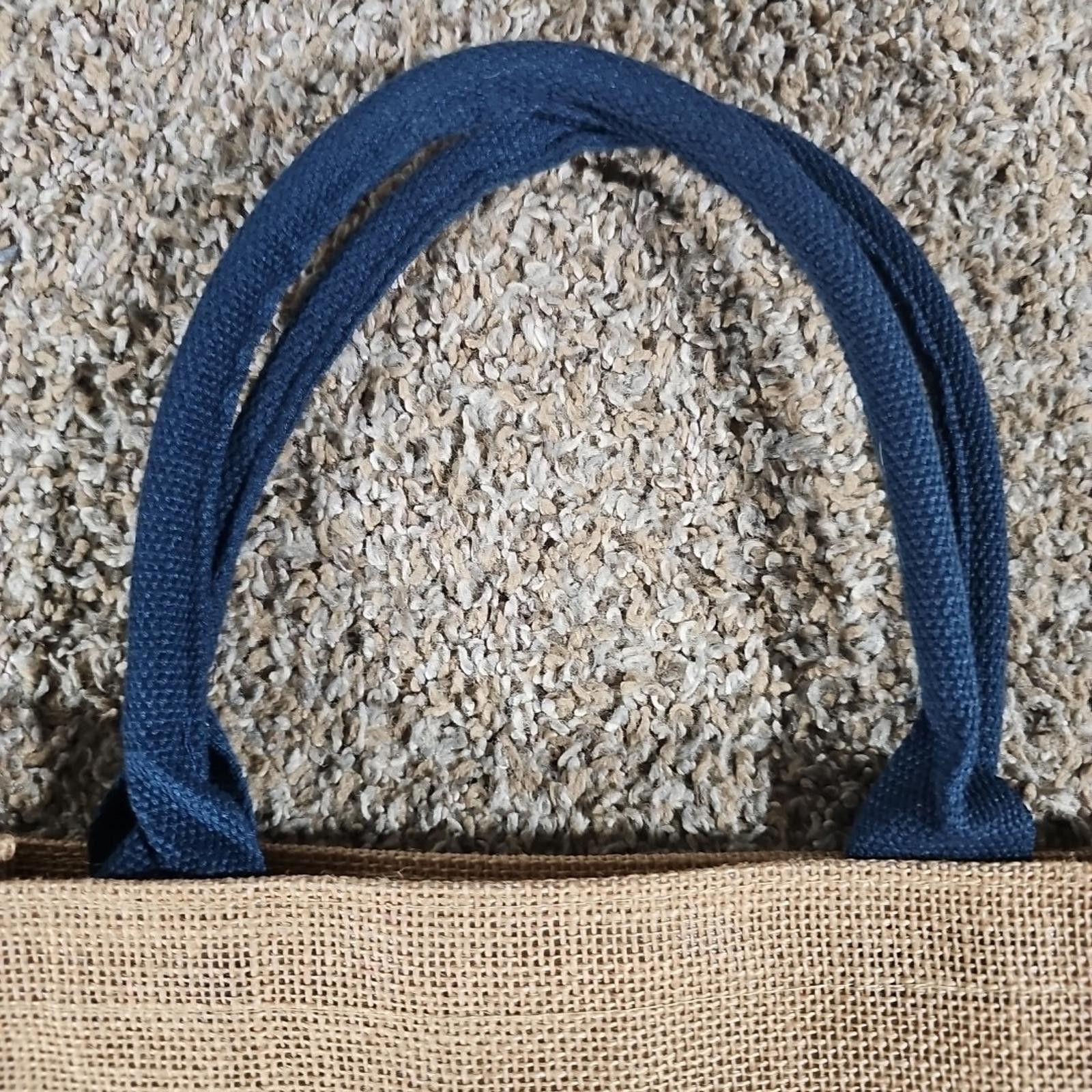 Other Turks & Caicos Woven Burlap Tote Bag Size ONE SIZE - 4 Thumbnail