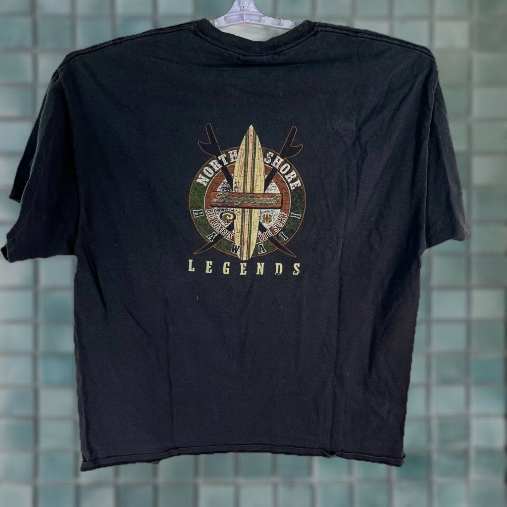 Gildan North Shore Hawaii Longboard Legends T-Shirt Adult Size 2XL Black Gildan Size US XXL / EU 58 / 5 - 1 Thumbnail