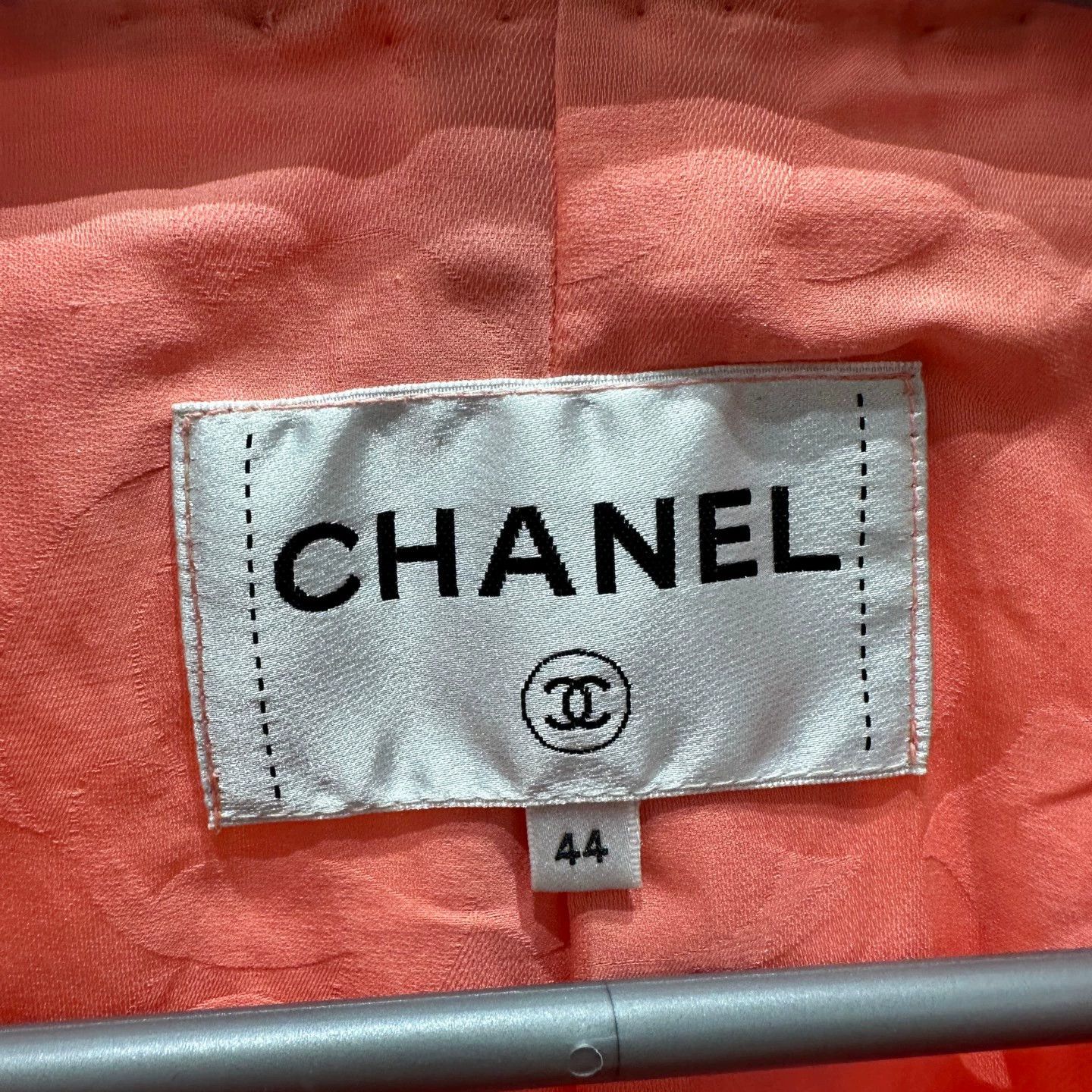 Chanel Chanel feb420 woven logo button jacket 44 Size L / US 10 / IT 46 - 3 Thumbnail