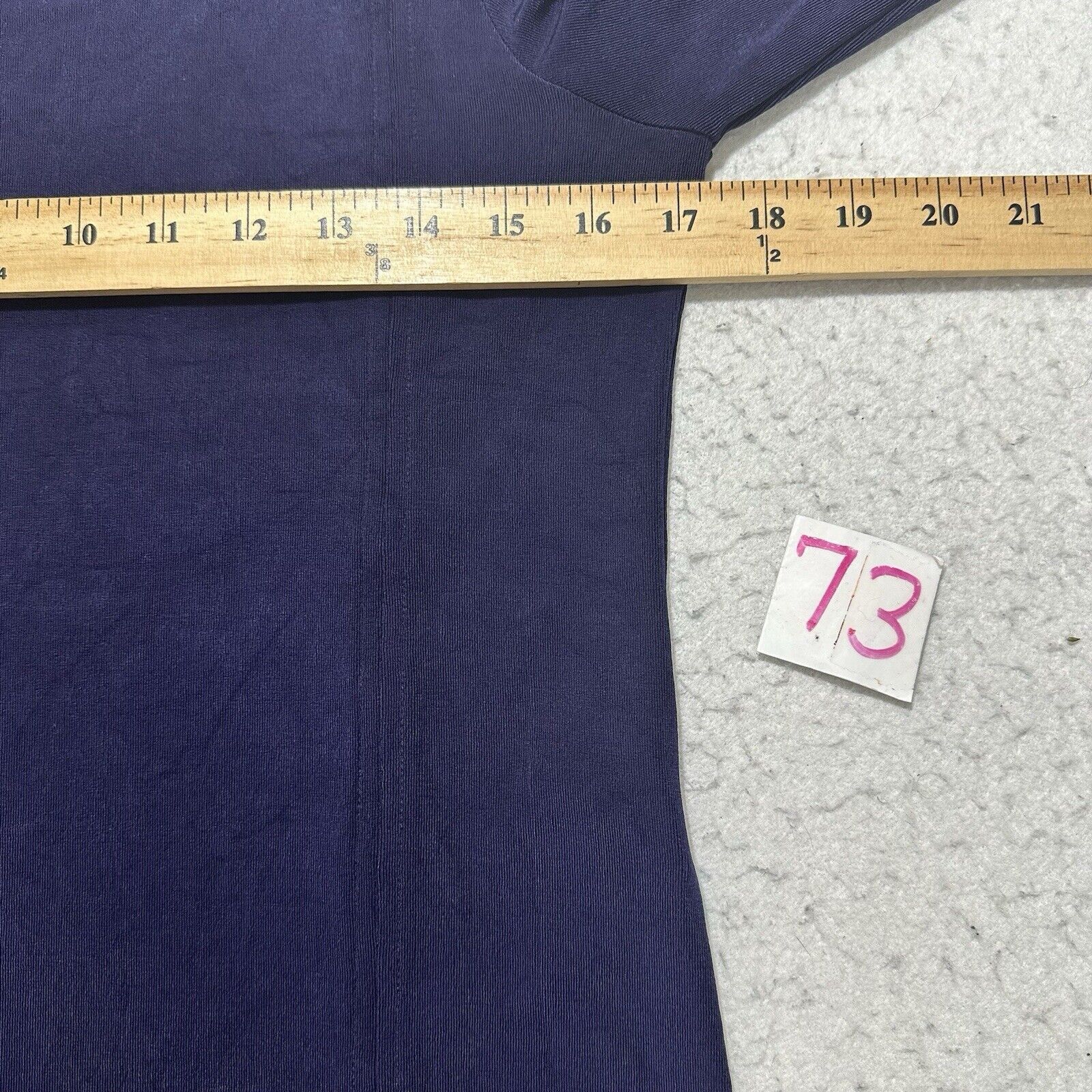 Chicos Chico's Small V-Neck Cold Shoulder Purple Acetate Blouse Size S / US 4 / IT 40 - 8 Thumbnail