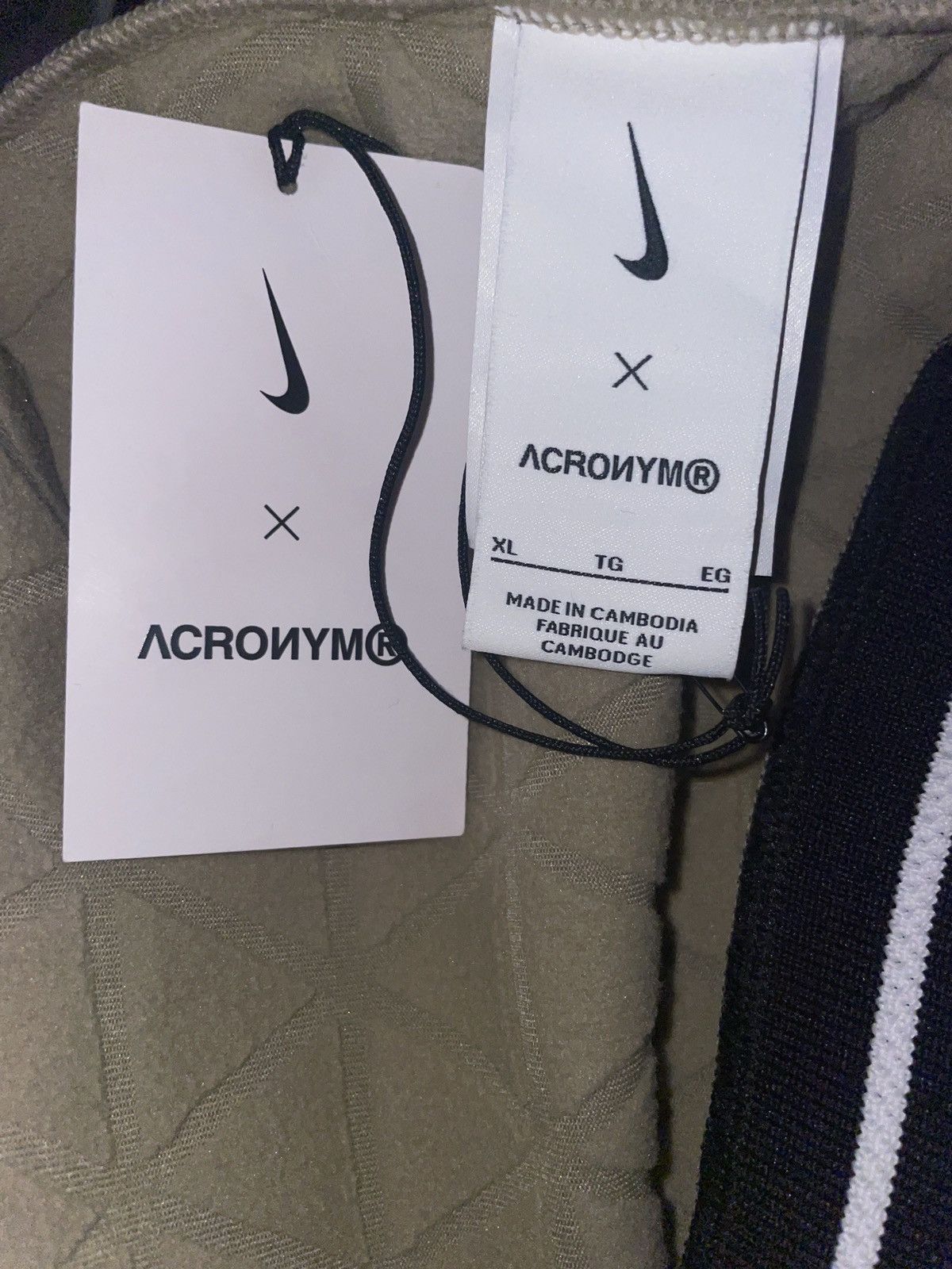 Acronym × Nike Nike x Acronym track jacket size XL NEVER WORN Size US XL / EU 56 / 4 - 7 Thumbnail