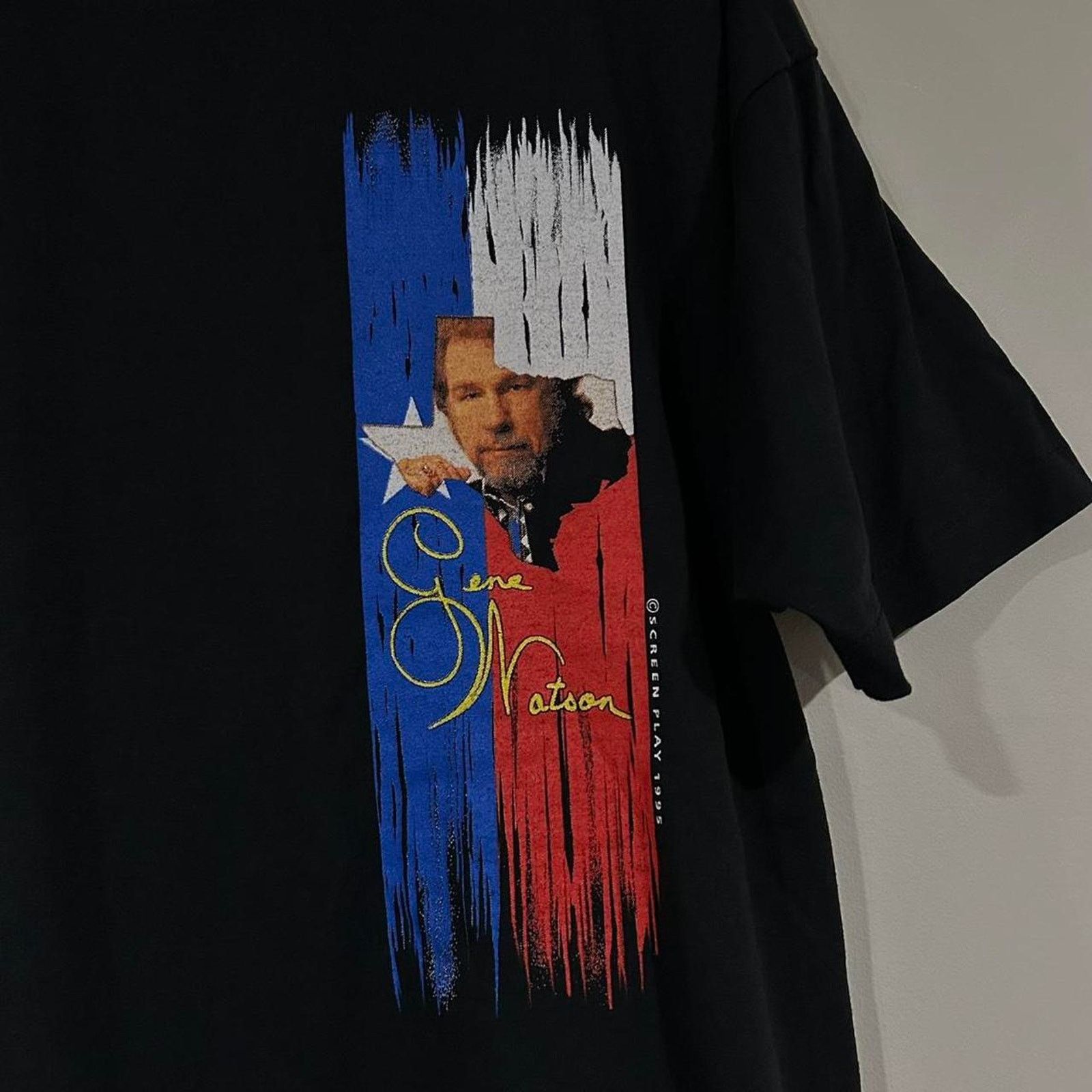 Fruit Of The Loom Vintage 1995 Gene Watson Shirt Size US XL / EU 56 / 4 - 3 Thumbnail