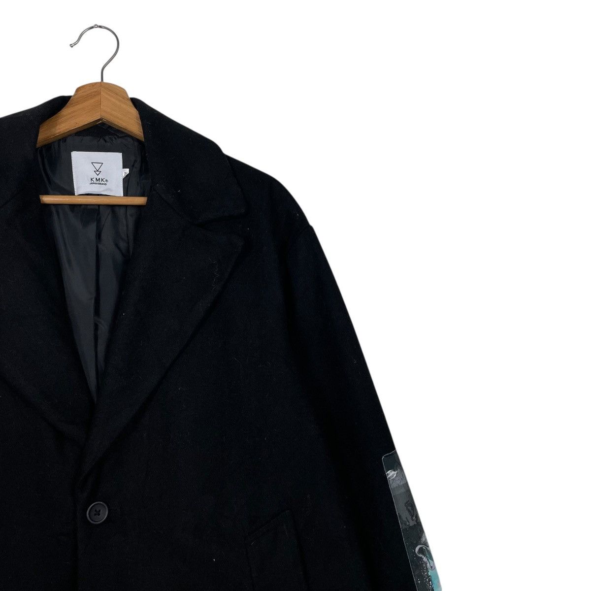 Japanese Brand KMK Japan Brand Black Overcoat Size US M / EU 48-50 / 2 - 5 Thumbnail