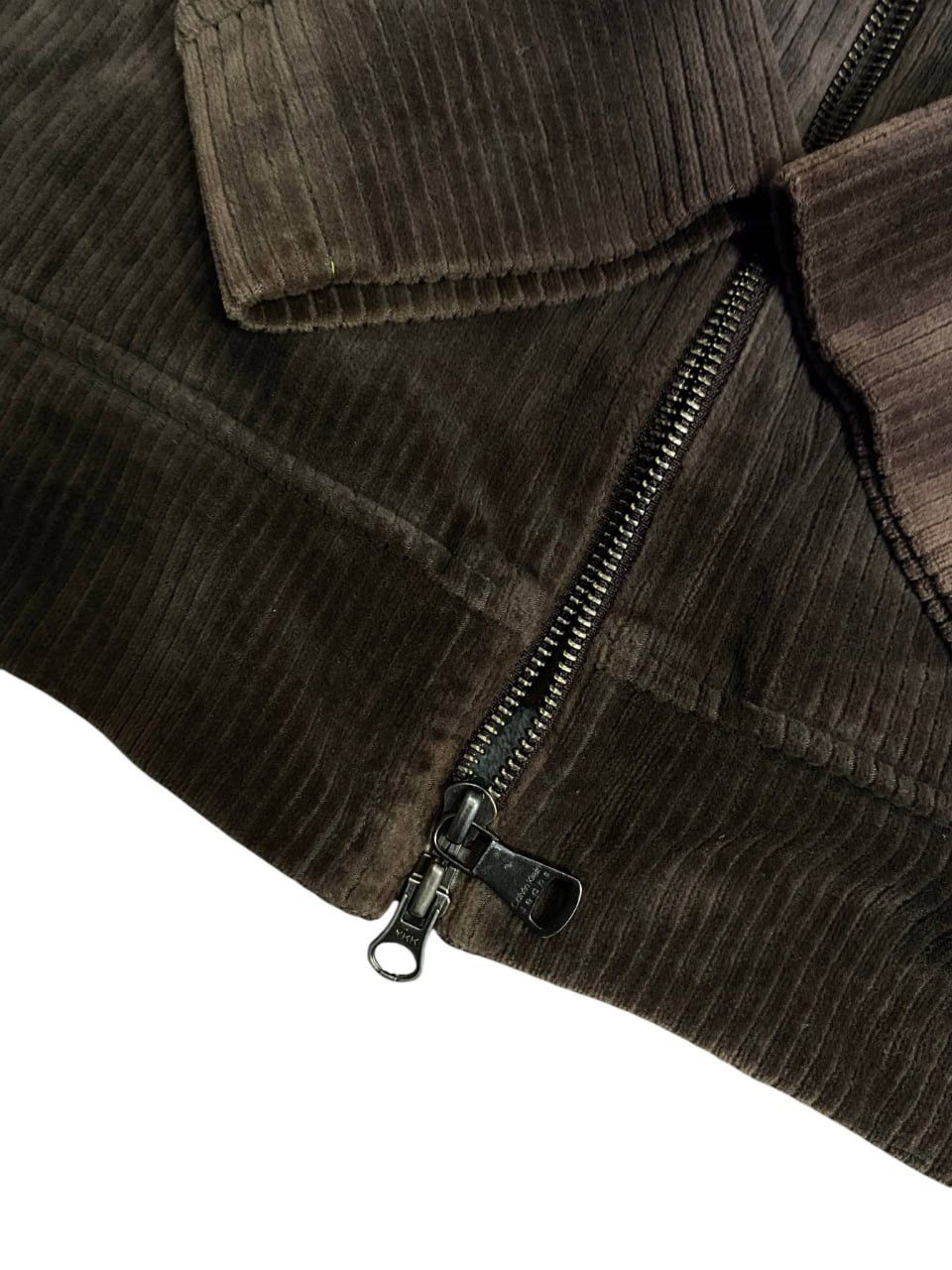 Calvin Klein 💎 Calvin Klein Jeans Corduroy Full Zipper Shirt Long Sleeves Size US XL / EU 56 / 4 - 5 Thumbnail