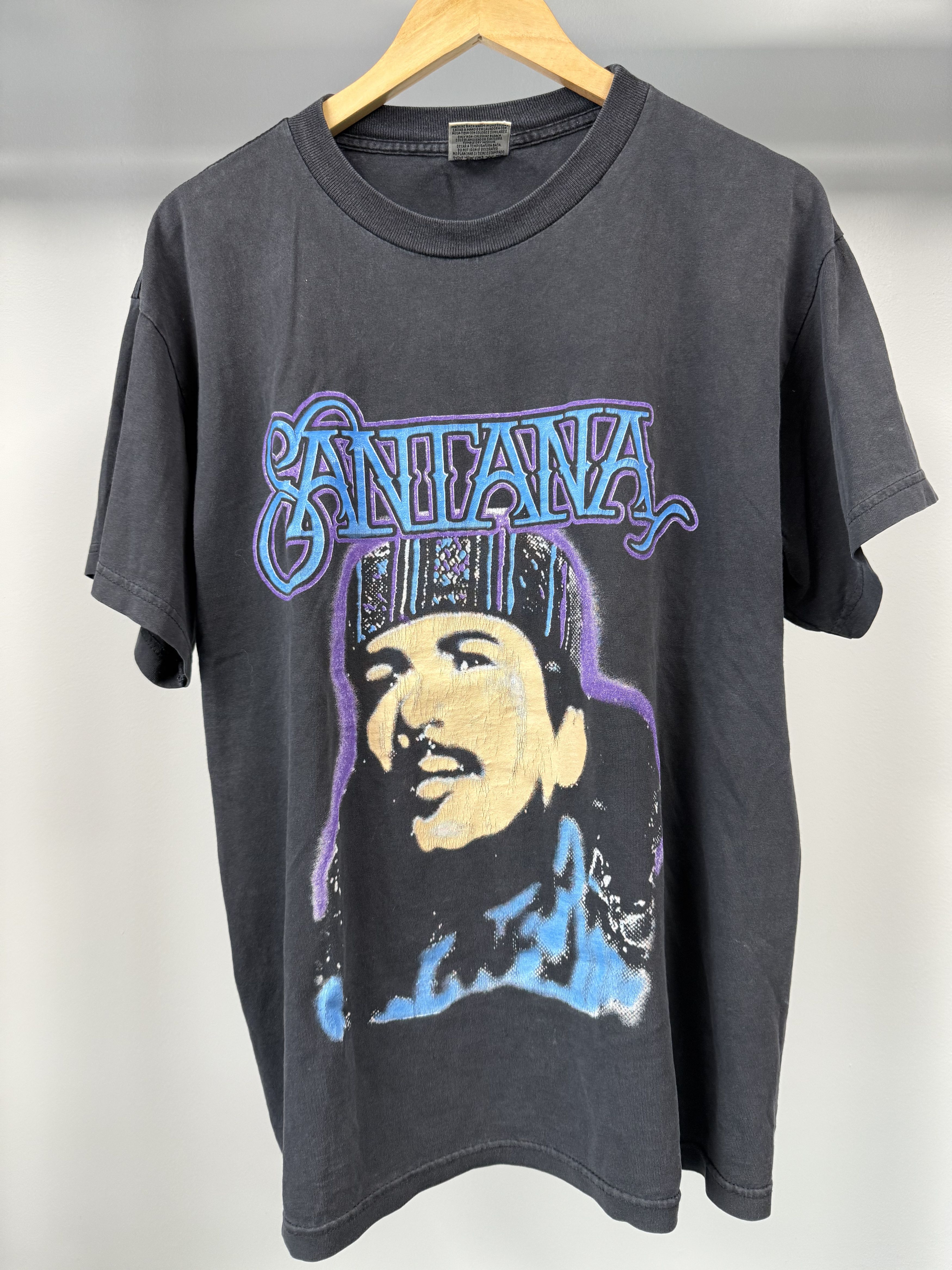 Vintage 1996 Carlos Santana "Dance of the Rainbow Serpent" Tee - L Size US L / EU 52-54 / 3 - 2 Thumbnail