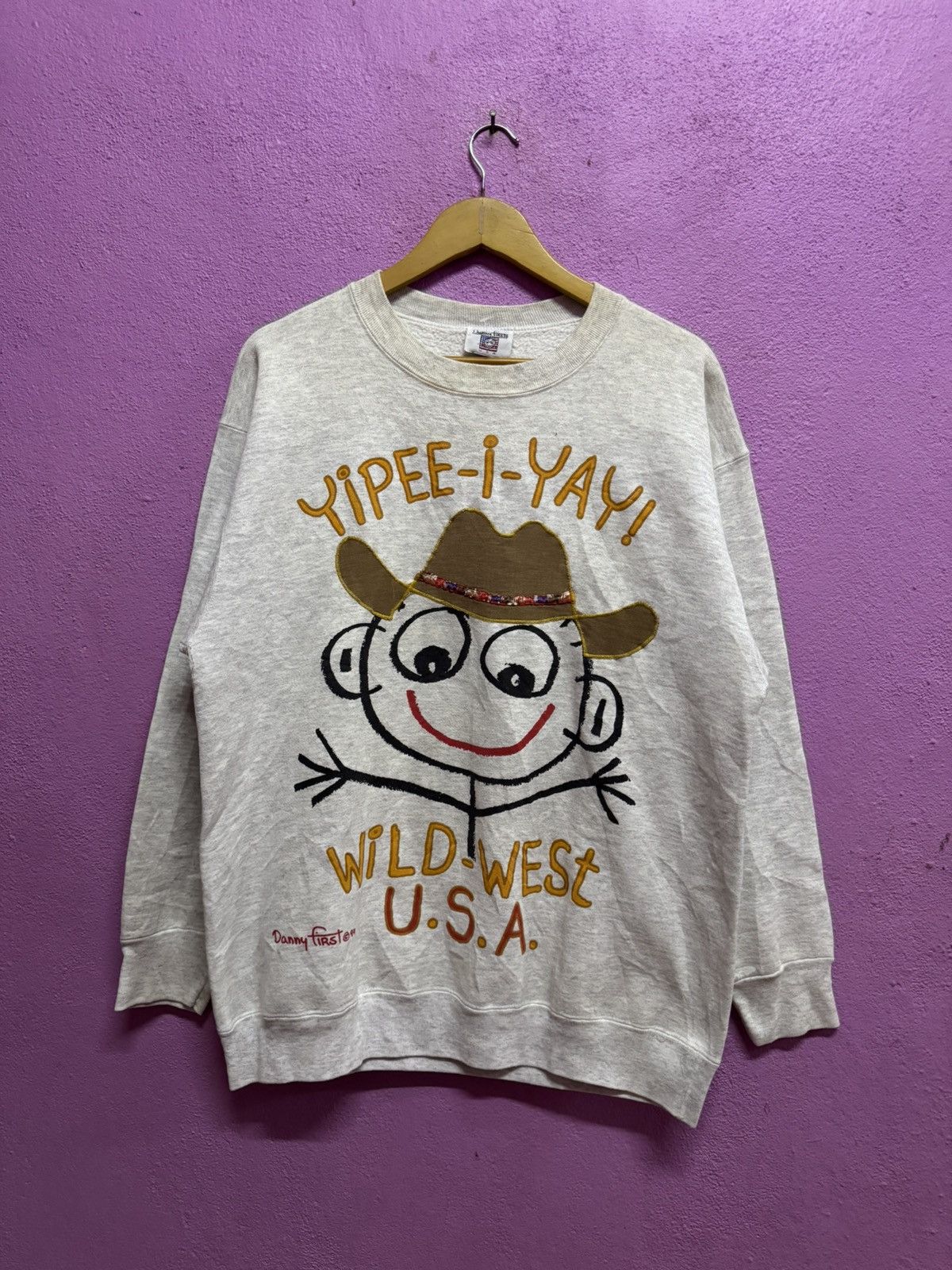 Vintage Vintage Danny First USA Sweatshirts Size Large Size US L / EU 52-54 / 3 - 1 Thumbnail