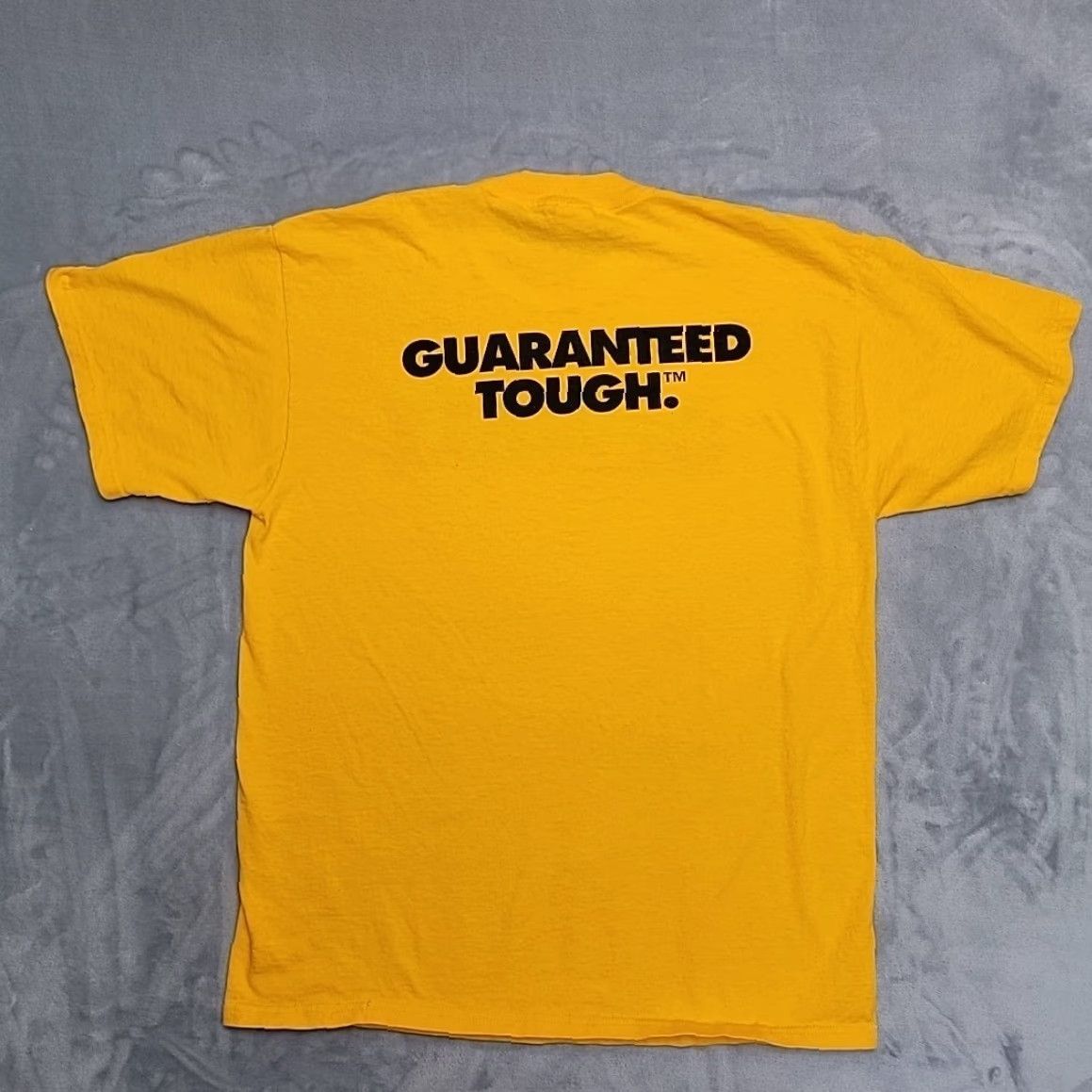 Delta VINTAGE DeWalt Tools Shirt Mens L Gold Pullover Crewneck Logo Graphic TEE Size US L / EU 52-54 / 3 - 4 Thumbnail