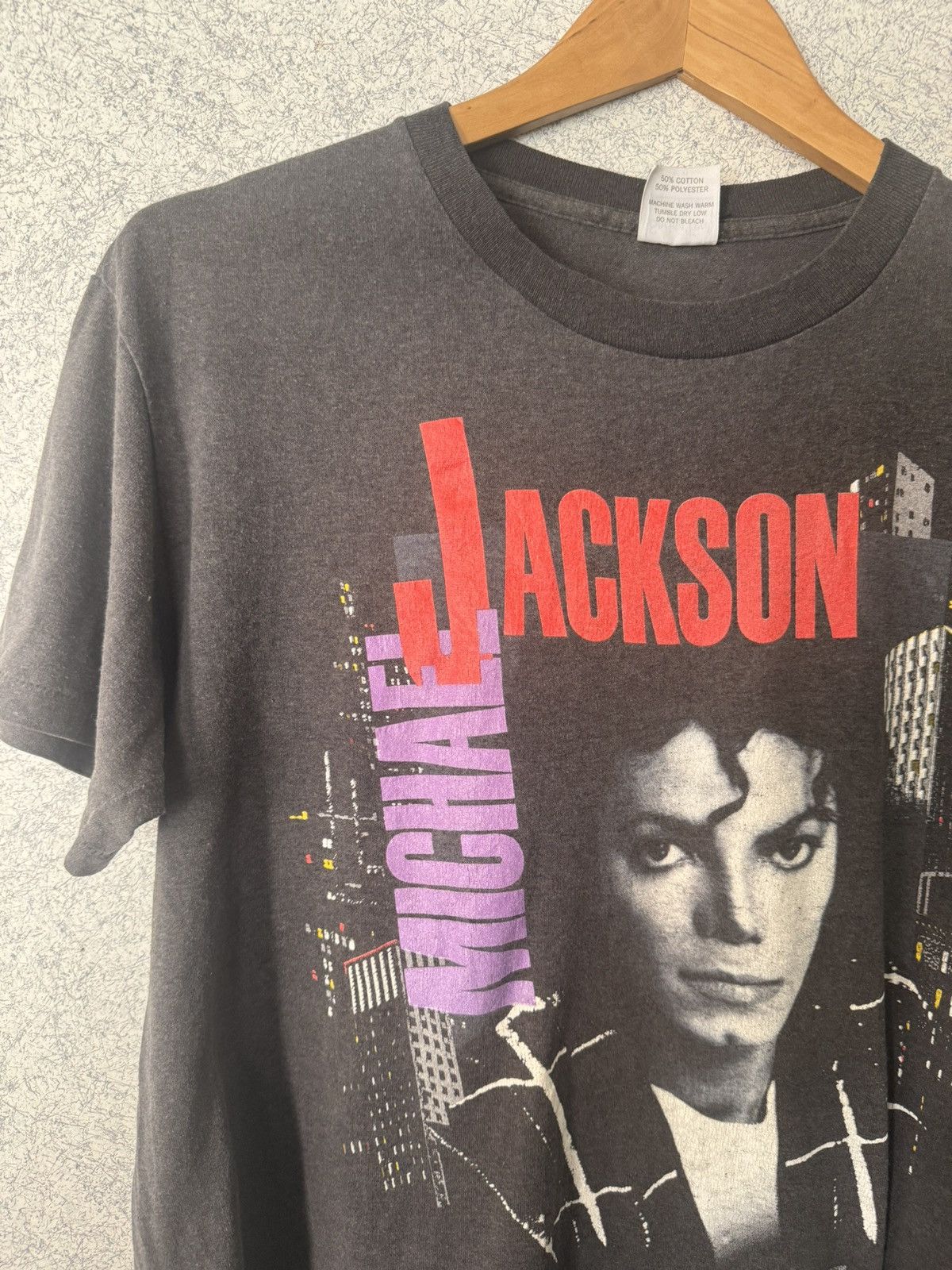 Michael Jackson × Vintage Spring Ford Classic MICHAEL JACKSON Size US L / EU 52-54 / 3 - 3 Thumbnail