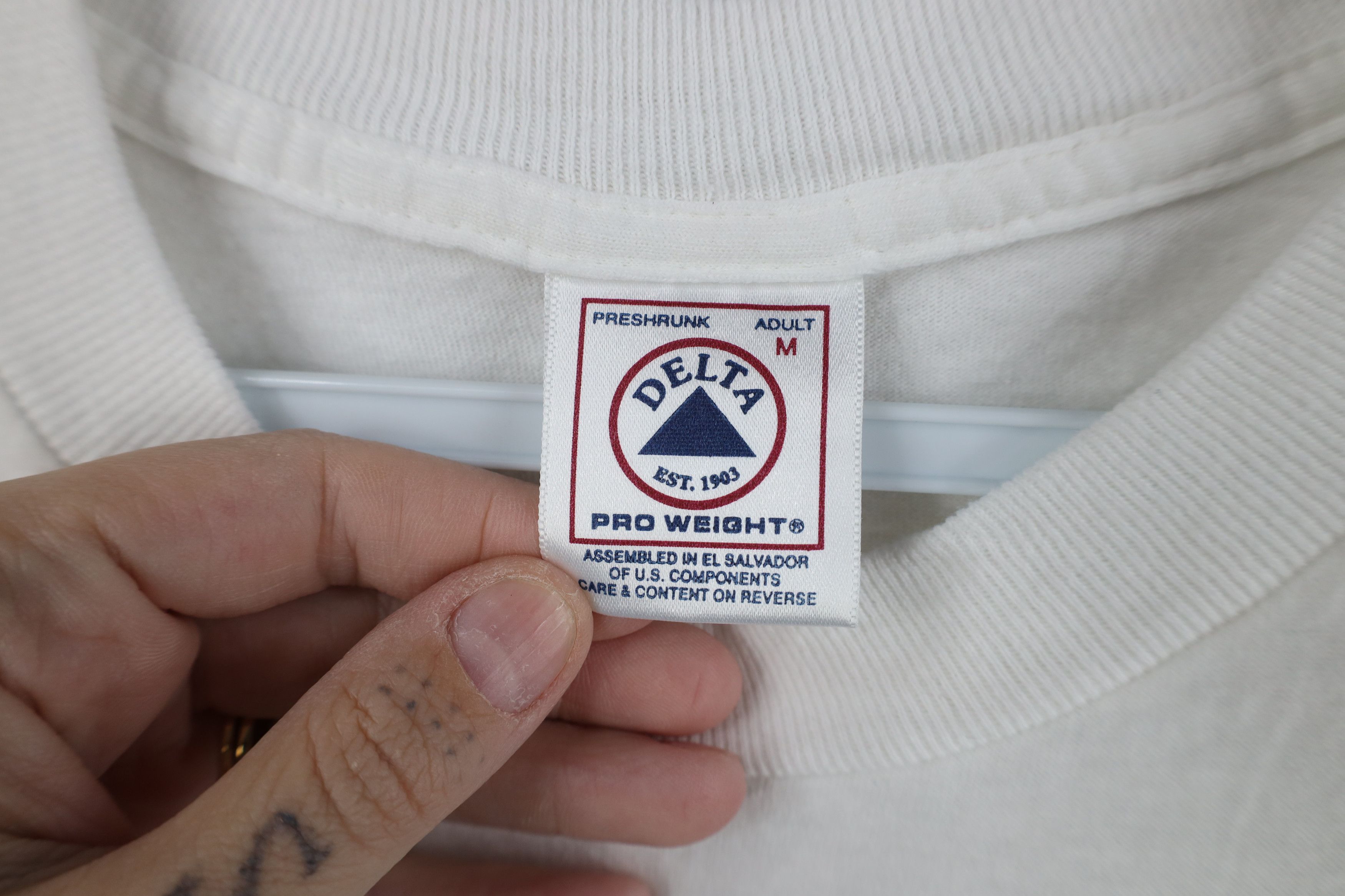Vintage Vintage 90s Field Hockey Chick Short Sleeve T-Shirt Size M / US 6-8 / IT 42-44 - 8 Thumbnail